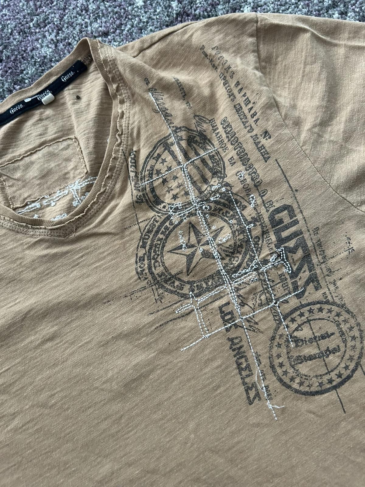 Guess Vintage Guess Los Angeles Graphic Long Sleeve Tee Size US L / EU 52-54 / 3 - 2 Thumbnail