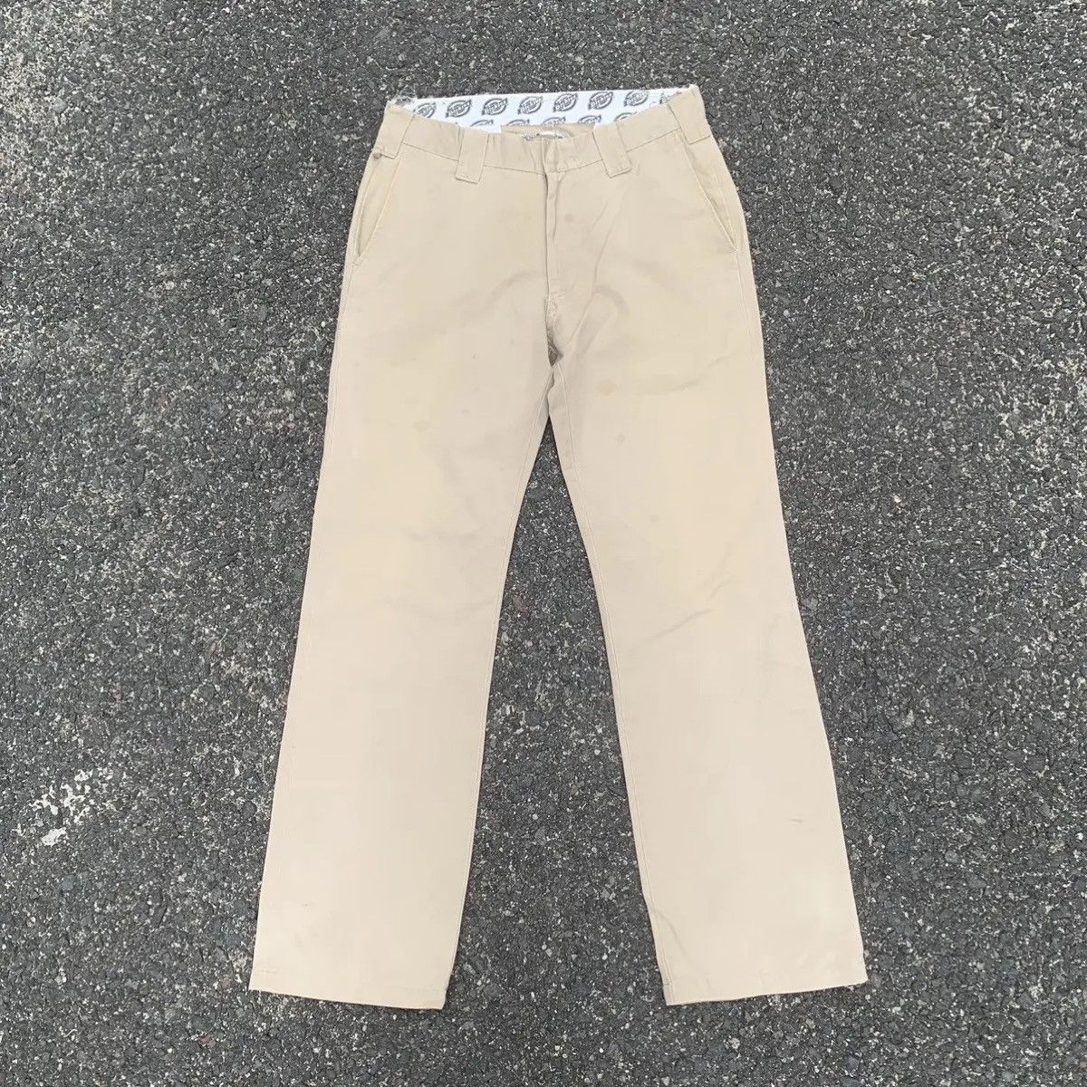 Dickies Vintage Dickies W30 L31 Trousers Work Wear Khaki Pants Size US 30 / EU 46 - 1 Thumbnail