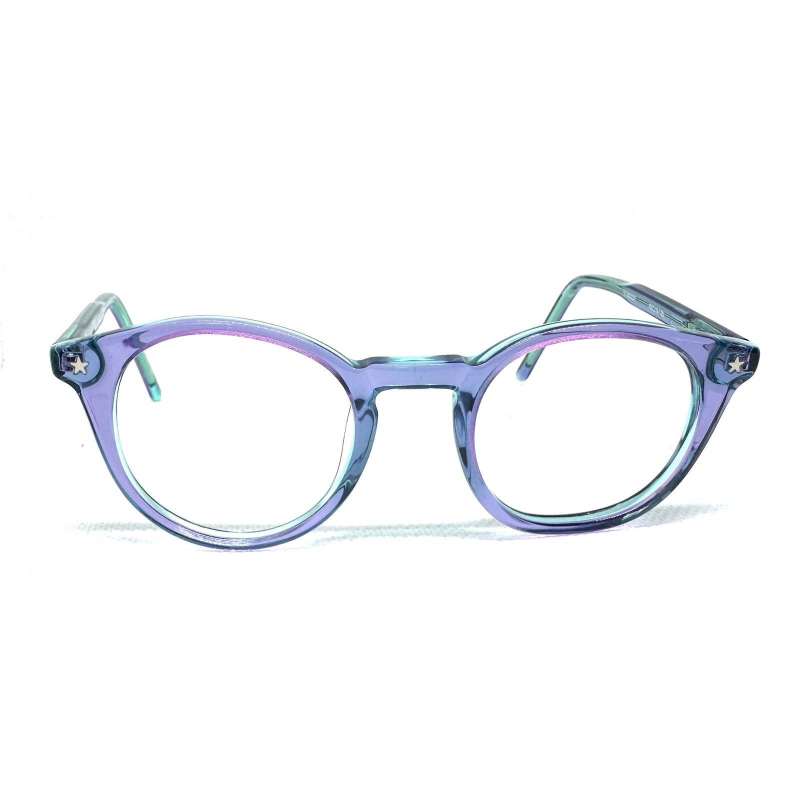 Other OLOS 51-000227 RAINBOW HANDMADE FRAME EYEGLASSES 42-18-125 Size ONE SIZE - 2 Thumbnail
