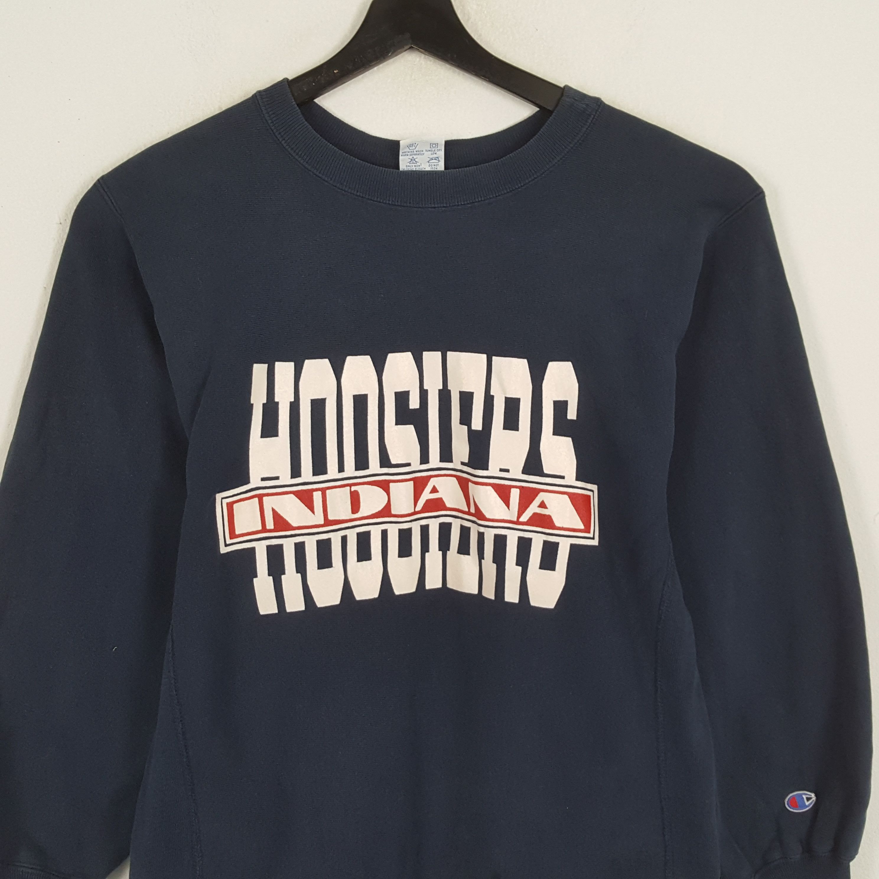 Champion × Vintage INDIANA HOOSIERS Champion Sweatshirt Size US S / EU 44-46 / 1 - 2 Thumbnail