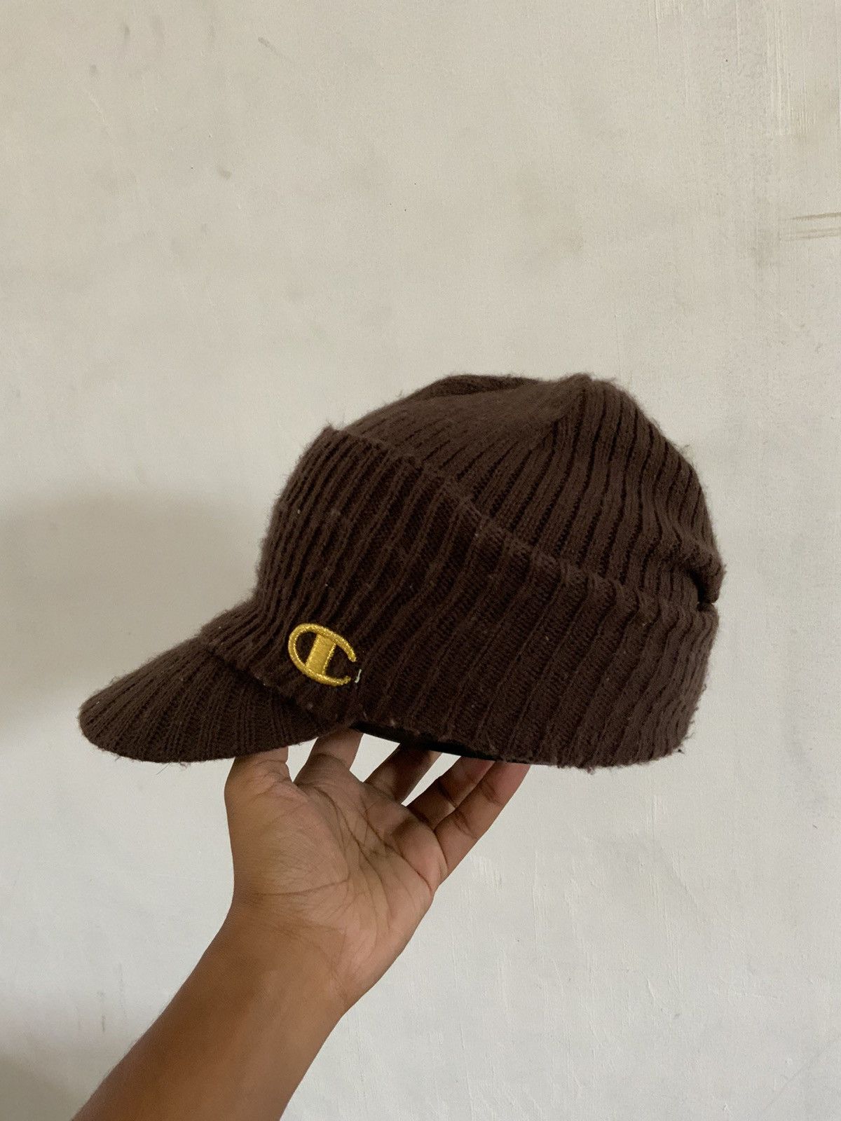 Japanese Brand Champion Small Logo Embroidery Ski Hat Size ONE SIZE - 2 Thumbnail