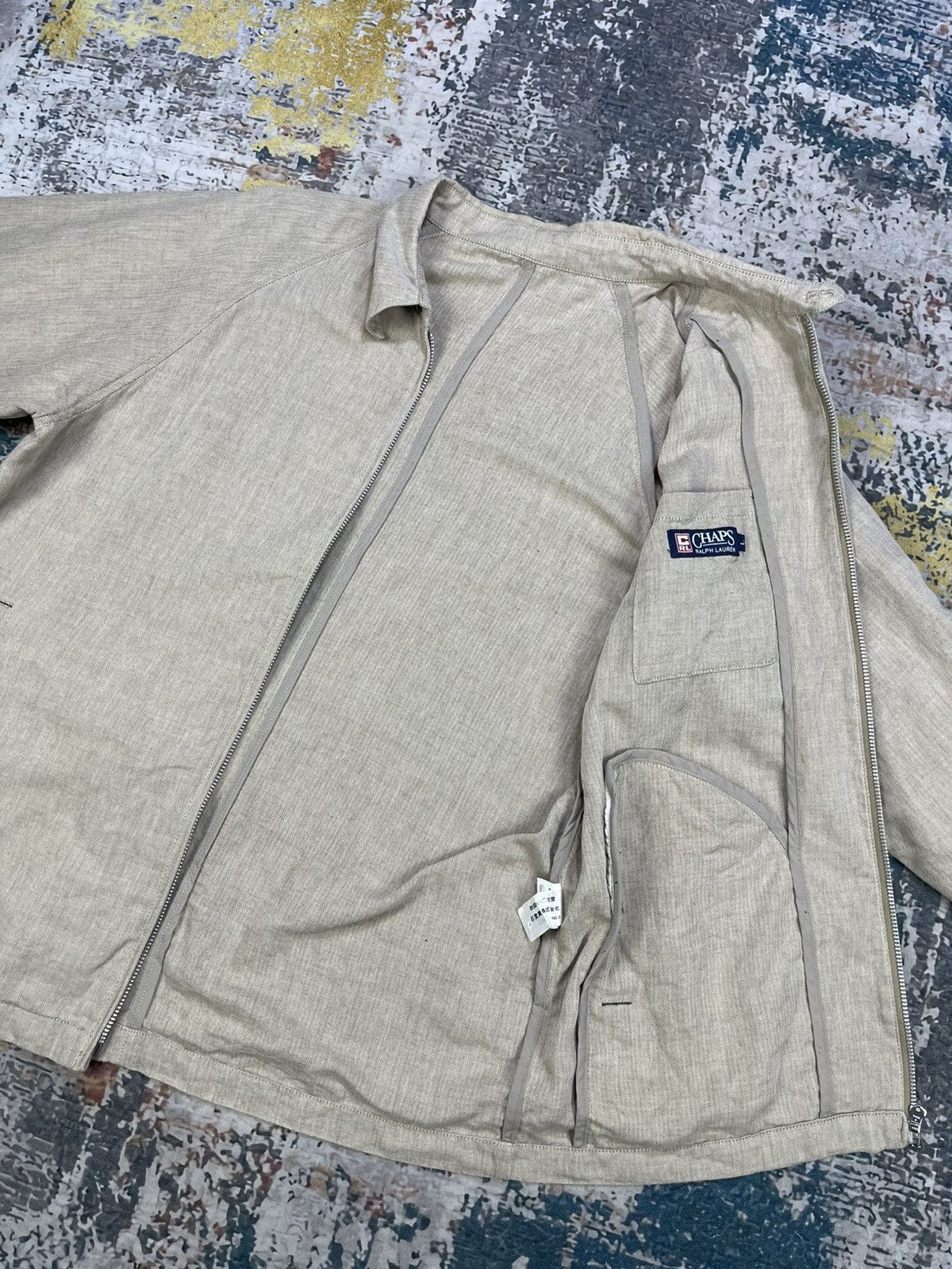 Chaps Ralph Lauren Chaps Ralph Lauren Harringbone Tweed Swing Top Jacket Size US L / EU 52-54 / 3 - 11 Thumbnail