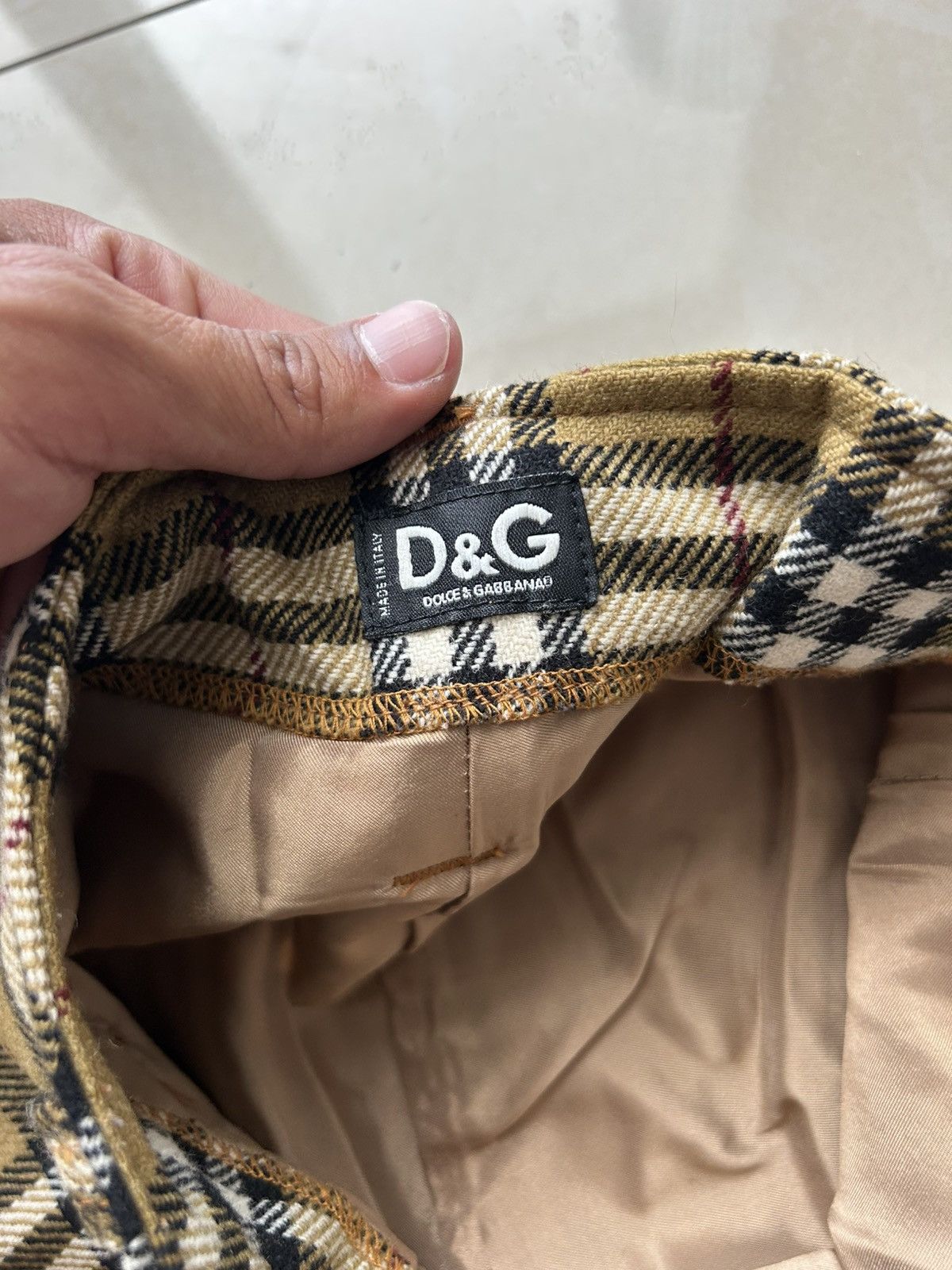 Dolce & Gabbana × Vintage Vintage dolce & gabbanna monogram pant Size 27" / US 4 / IT 40 - 4 Thumbnail