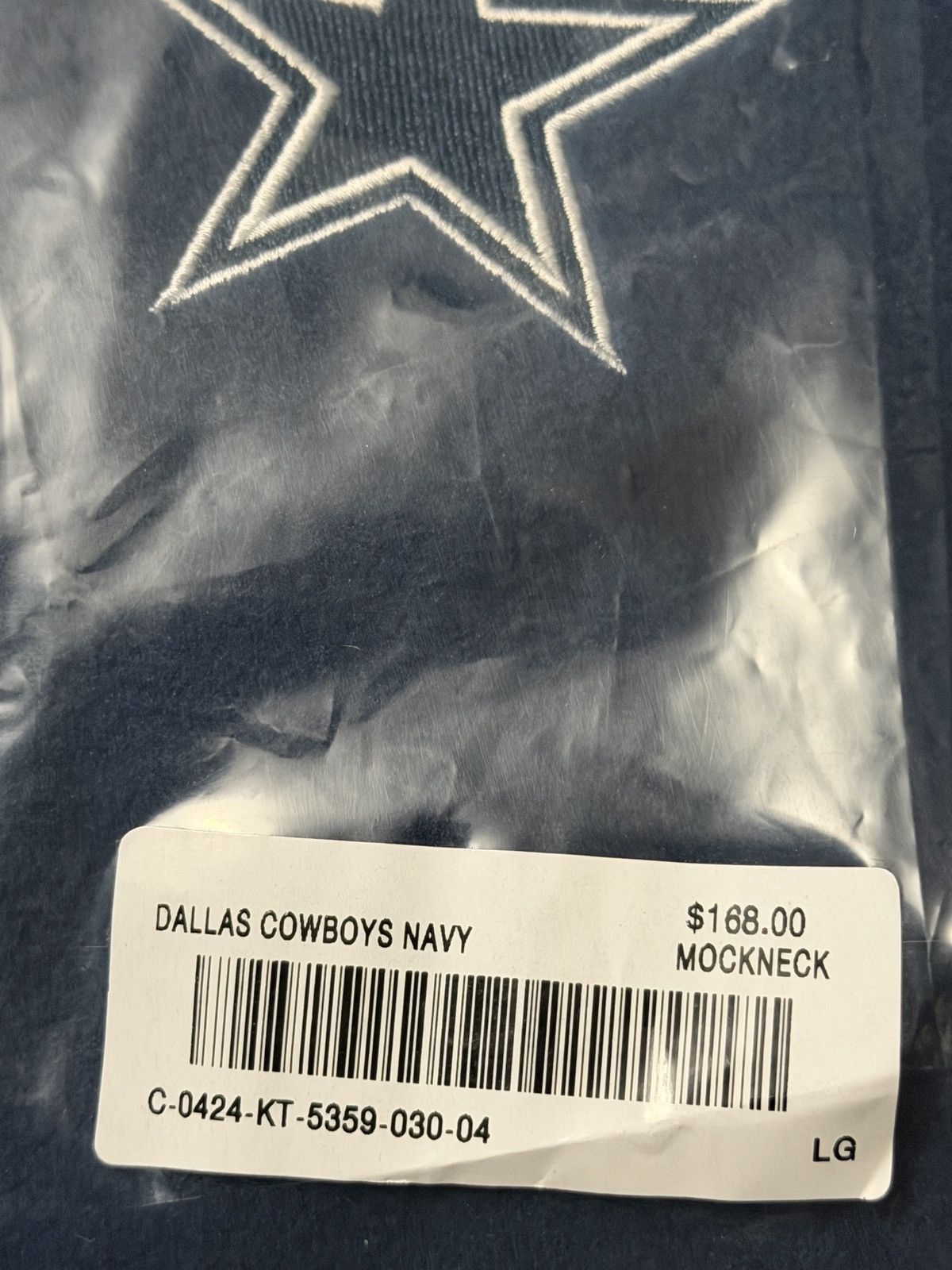 Drake OVO x NFL x Polartec COWBOYS MOCK NECK QUARTER-ZIP FLEECE Size US L / EU 52-54 / 3 - 8 Thumbnail