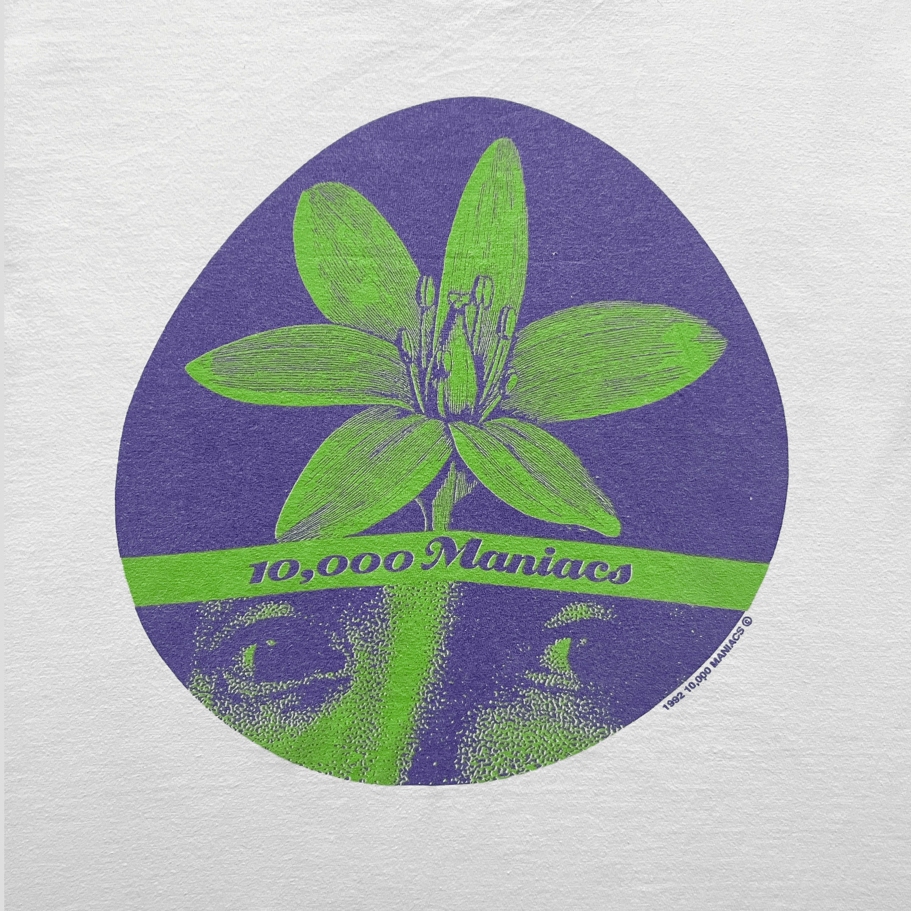 Band Tees × Vintage Vintage 1992 10.000 Maniacs Our Time in Eden T-Shirt Size US L / EU 52-54 / 3 - 2 Thumbnail