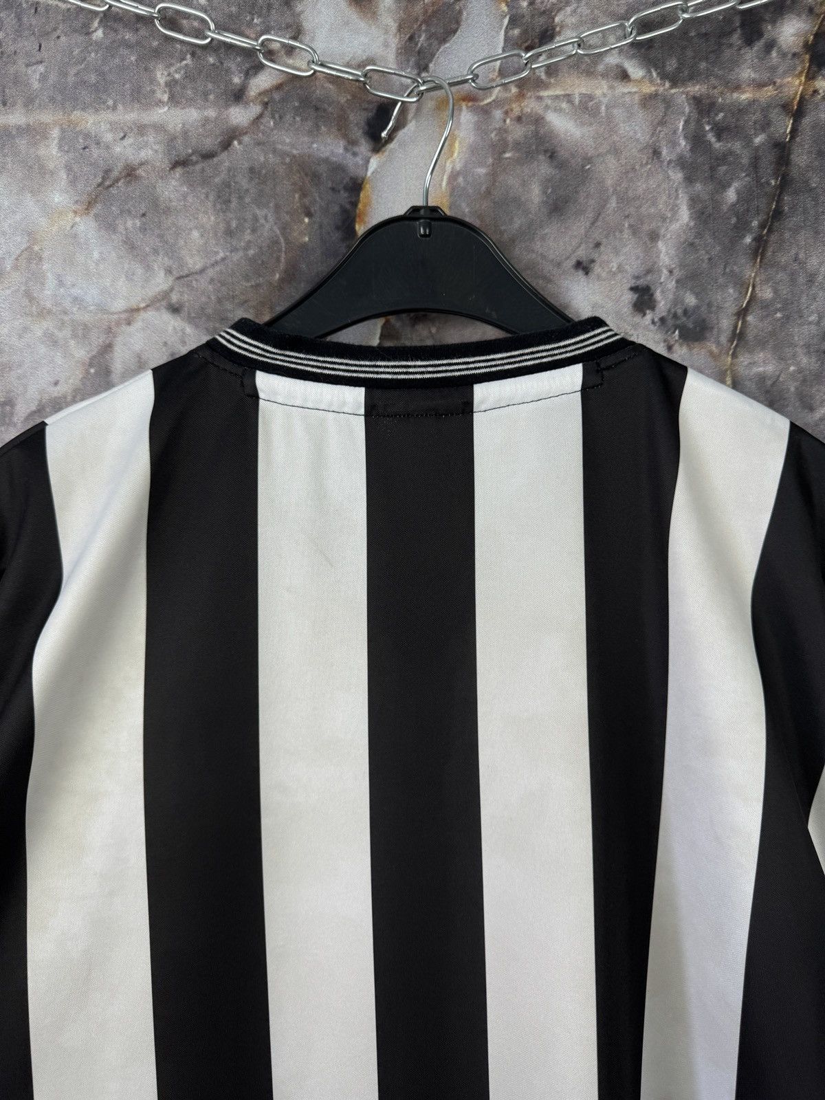 Vintage Score Draw Newcastle United Jersey 1983-1984 Retro Football Size US XL / EU 56 / 4 - 23 Thumbnail