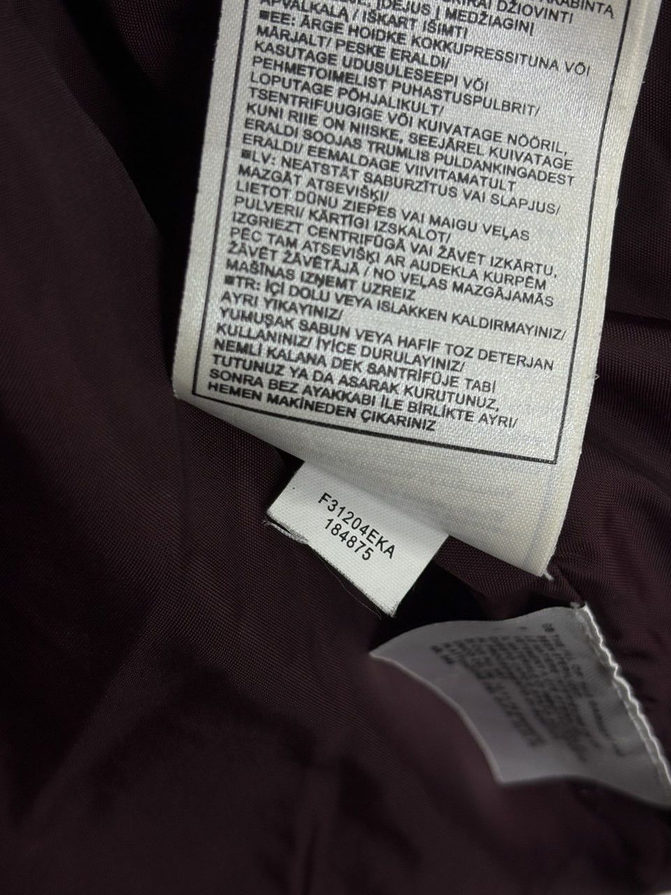 Nike 00s Vintage Nike Brown with Cherry Shade Down Puffer Vest Size US L / EU 52-54 / 3 - 21 Thumbnail