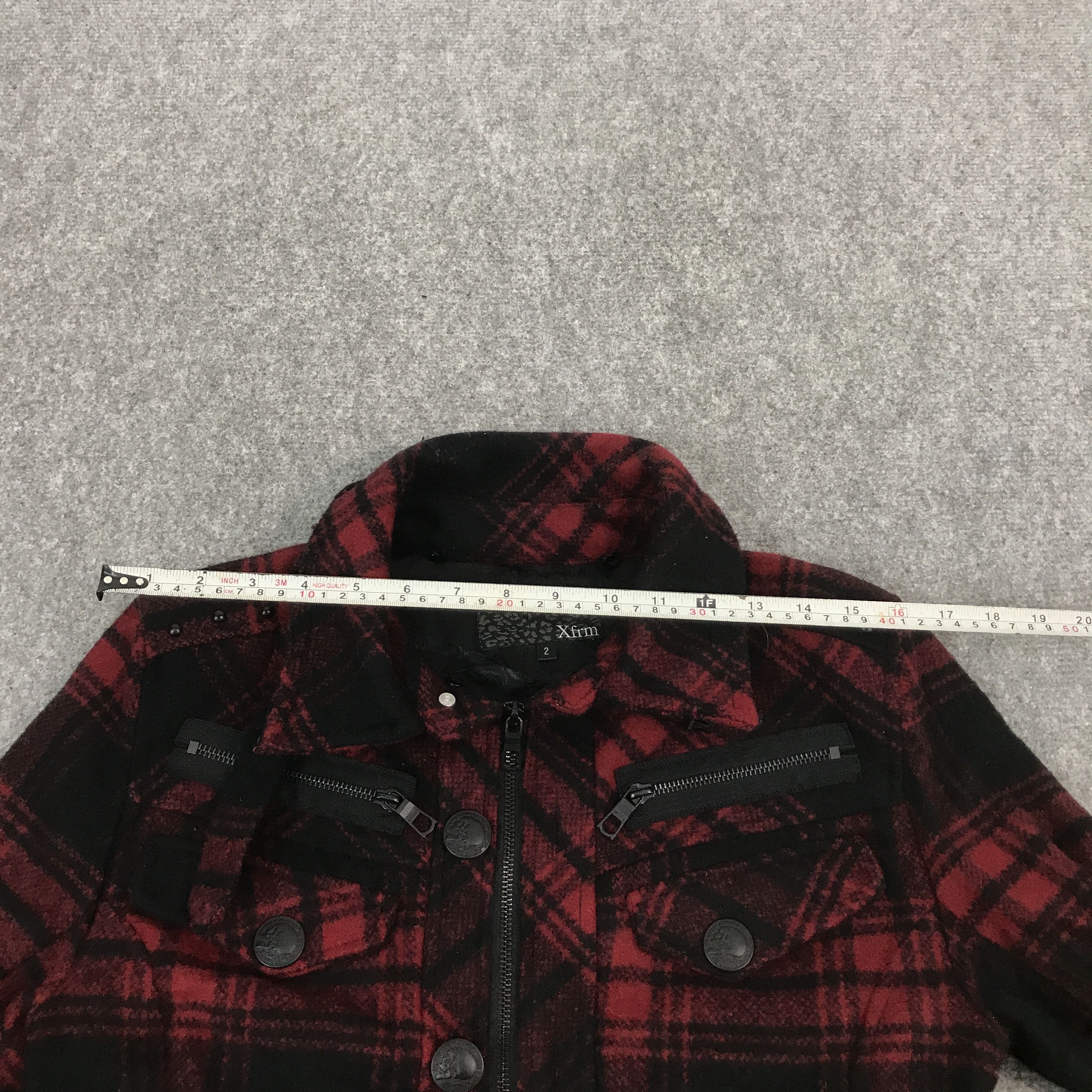 If Six Was Nine × Japanese Brand × Le Grande Bleu (L.G.B.) XFRM JAPAN WOOL BONDAGE PUNK JACKET Size US M / EU 48-50 / 2 - 9 Thumbnail