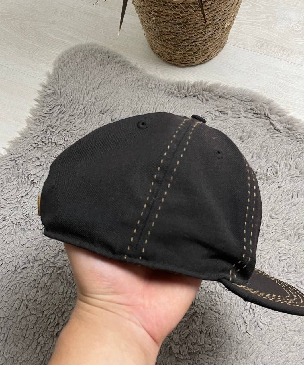 New Era × Vintage New Era Vintage 90’s SnapBack Brown Faded Colour Y2k Size ONE SIZE - 2 Thumbnail