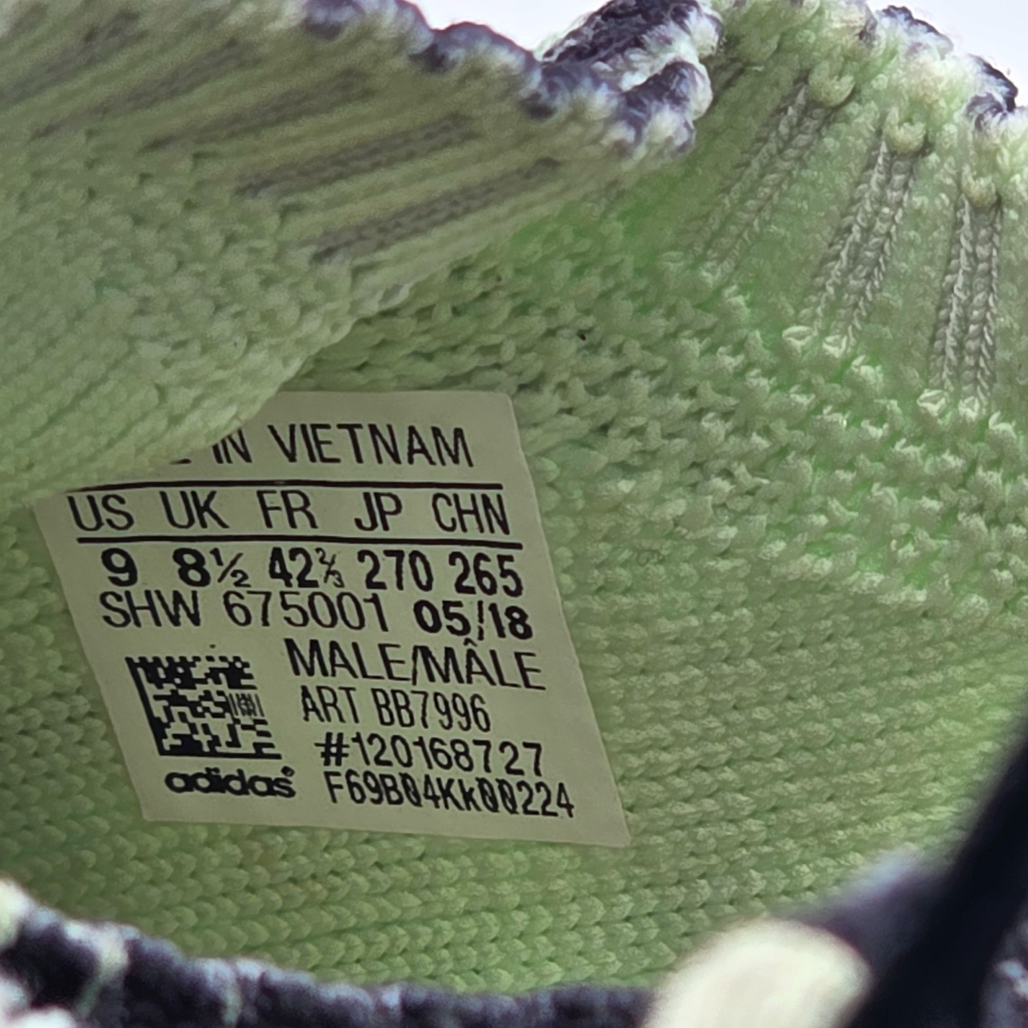 Adidas adidas NMD_R1 Primeknit 2018 Mint Marble Mens Size 9 Athleti Size US 9 / EU 42 - 7 Thumbnail