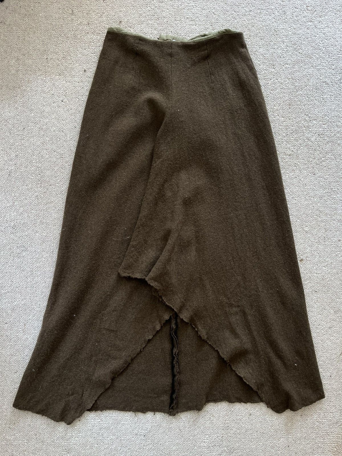 Comme des Garcons Vintage Comme des Garçons wool mermaid skirt Size 26" / US 2 / IT 38 - 3 Thumbnail