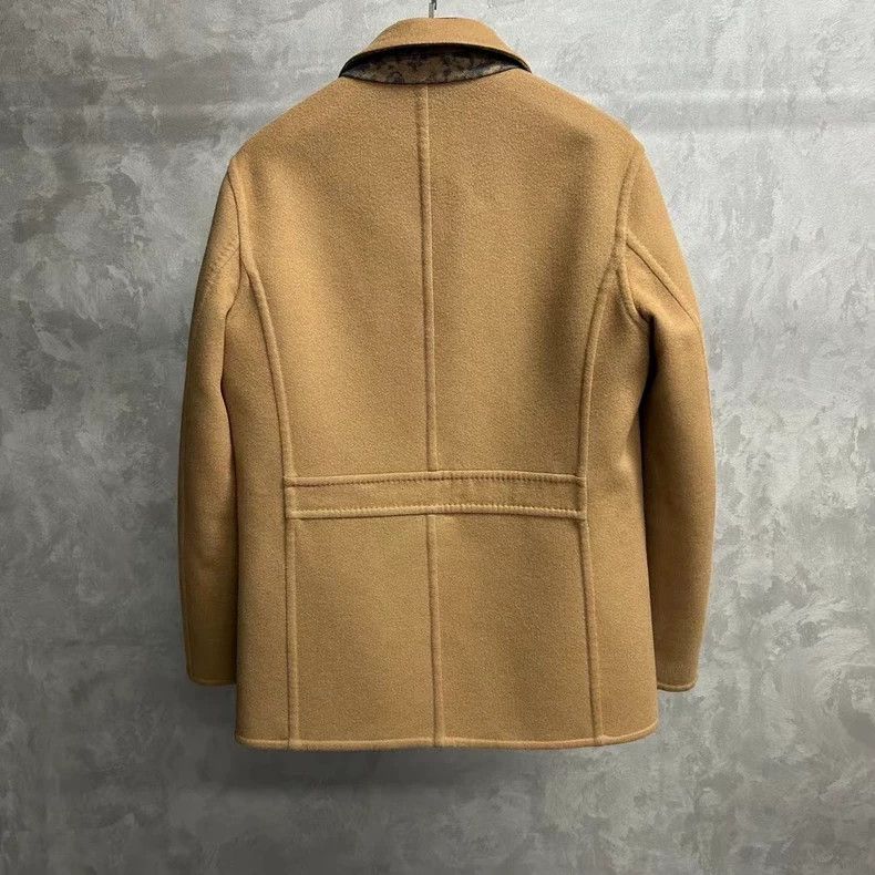 Louis Vuitton Louis Vuitton Brown wool reversible jacket with full-print Size US M / EU 48-50 / 2 - 3 Thumbnail
