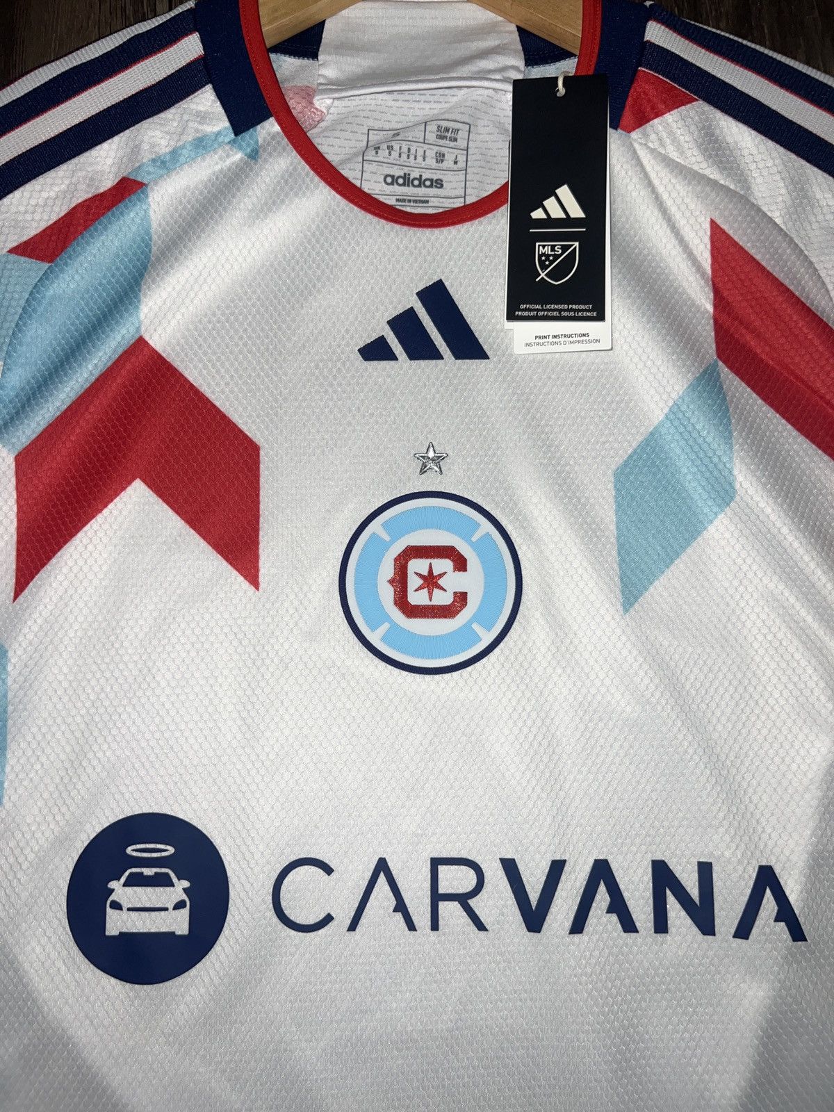 Adidas Adidas Chicago Fire Away 24/25 (Player Edition) Size US S / EU 44-46 / 1 - 3 Thumbnail