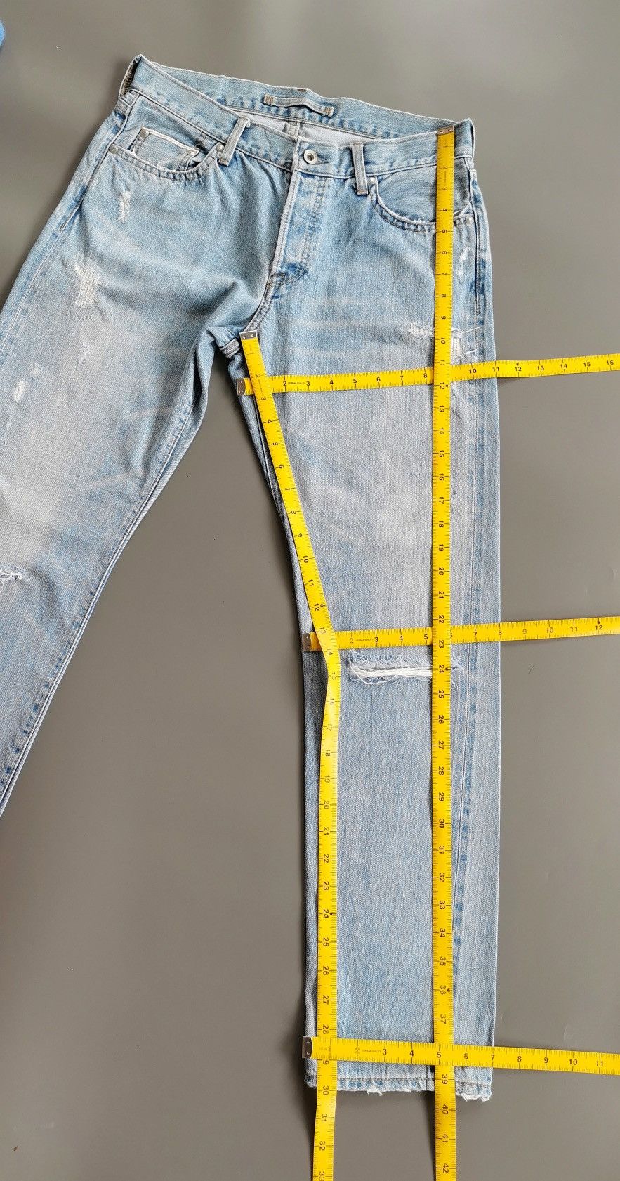 GOA GOA Selvedge Denim Jeans Size US 30 / EU 46 - 17 Thumbnail