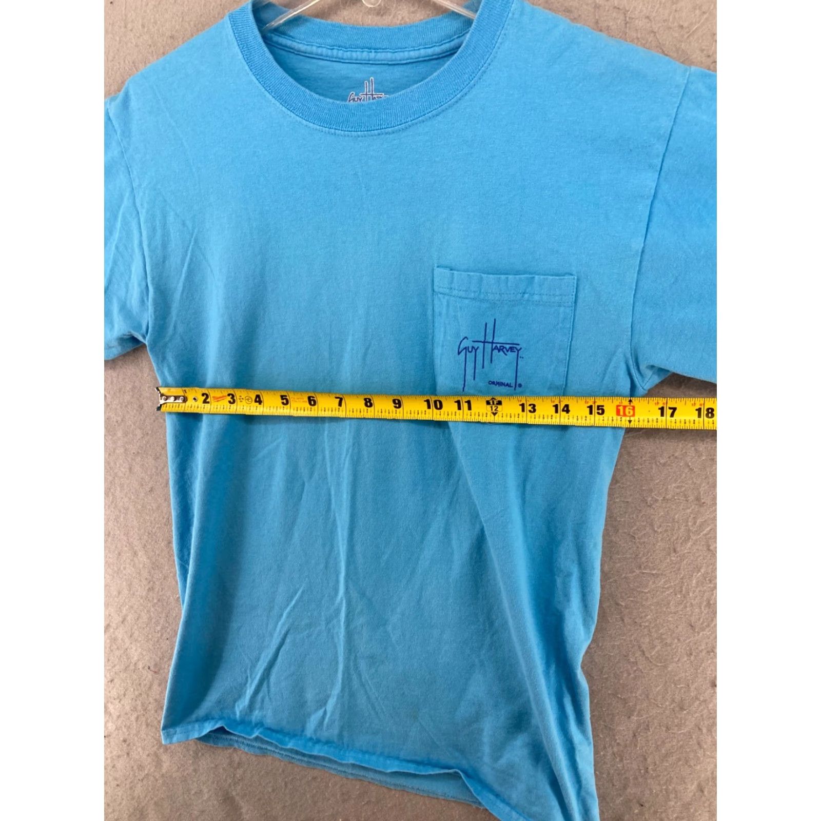 Guy Harvey Guy Harvey AFTCO Mens TShirt Small Blue Sailfish Fishing Outdoor Shirt Adult S Blue Sailfish Graphic Print Crew Neck Cotton Jersey Short Sleeve Size US S / EU 44-46 / 1 - 2 Thumbnail