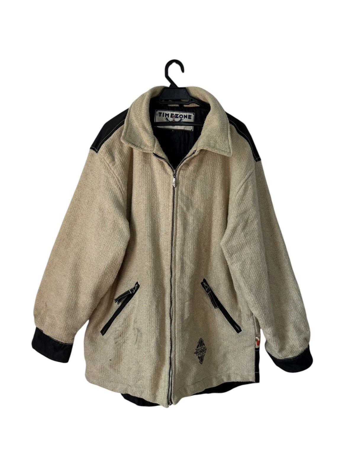 Asics Vintage Time Zone Canvas Jacket Ski Design Size US L / EU 52-54 / 3 - 1 Thumbnail