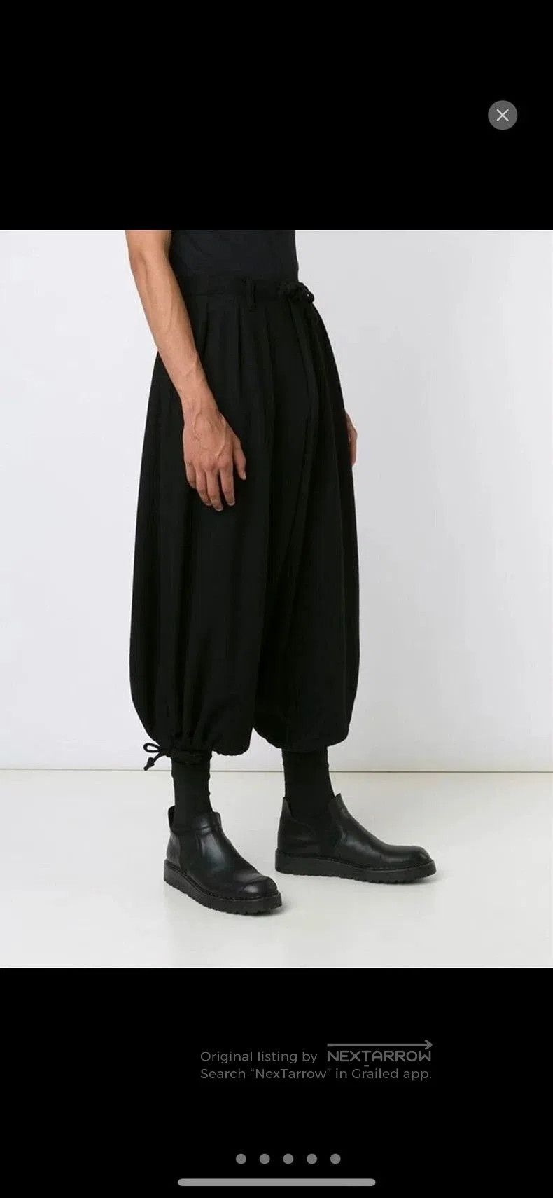 Yohji Yamamoto Yohji Yamamoto AW16 Wool Balloon Trousers. Size US 34 / EU 50 - 1 Thumbnail