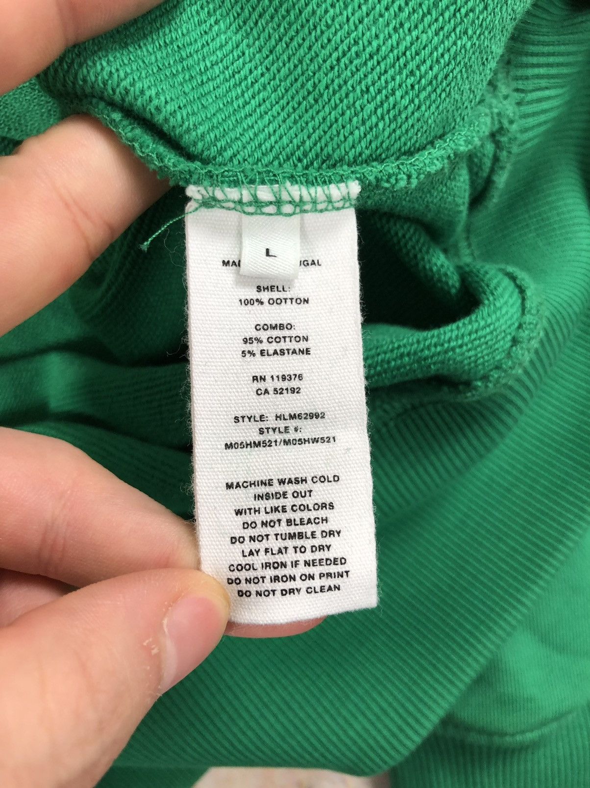 Helmut Lang Helmut Lang big logo hoodie ship one week from Spain Size US L / EU 52-54 / 3 - 6 Thumbnail