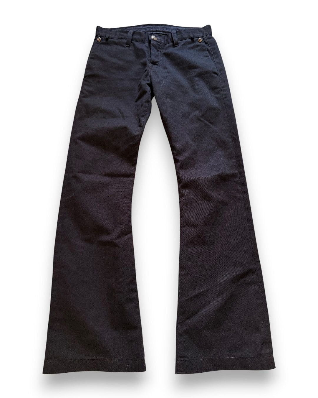 Chrome Hearts chrome hearts denim chino flare Size US 30 / EU 46 - 2 Thumbnail