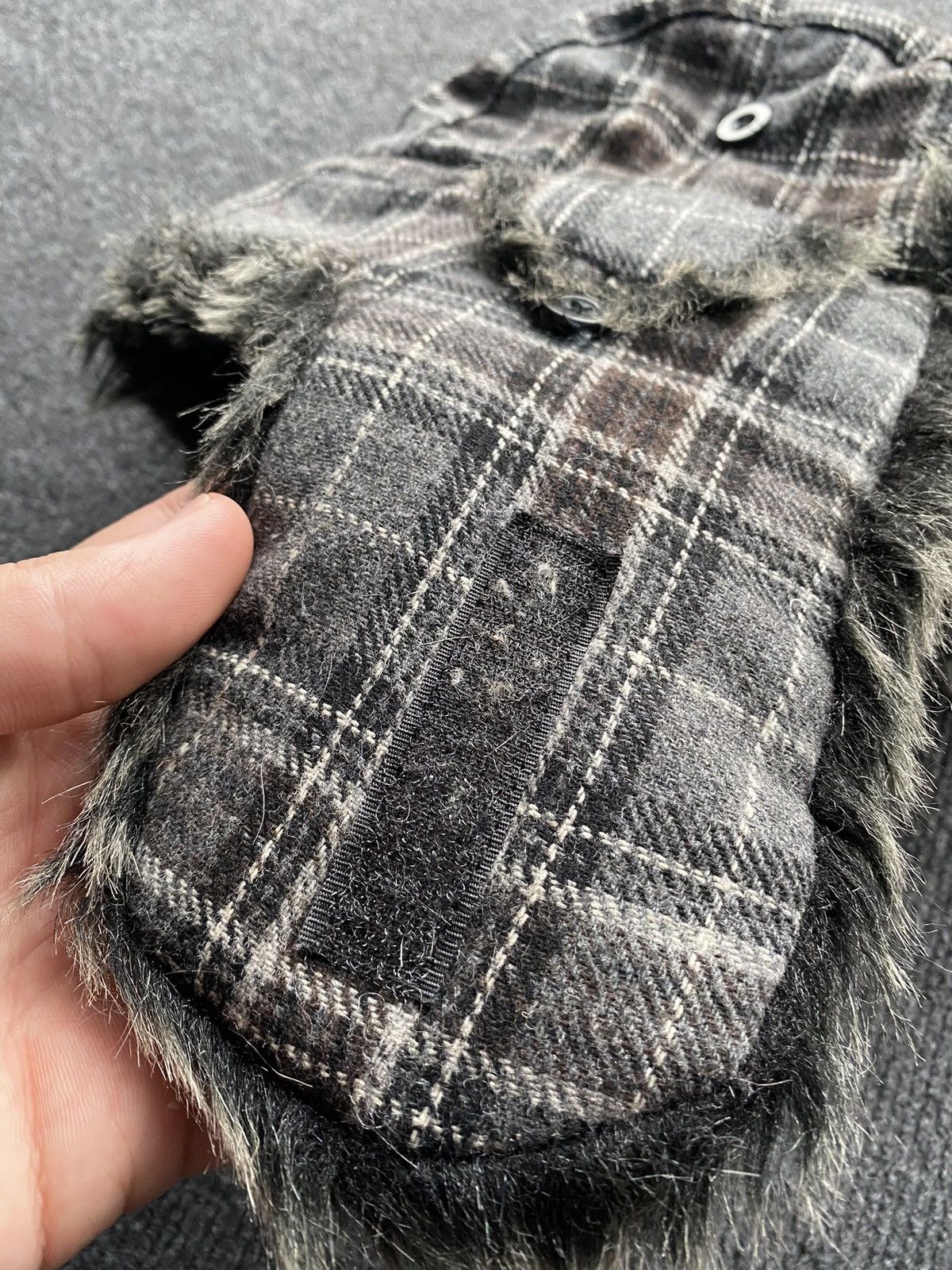 The Unbranded Brand 🔥Opium punk trapper hat fur fuzzy mohair ushanka hay os Size ONE SIZE - 13 Thumbnail