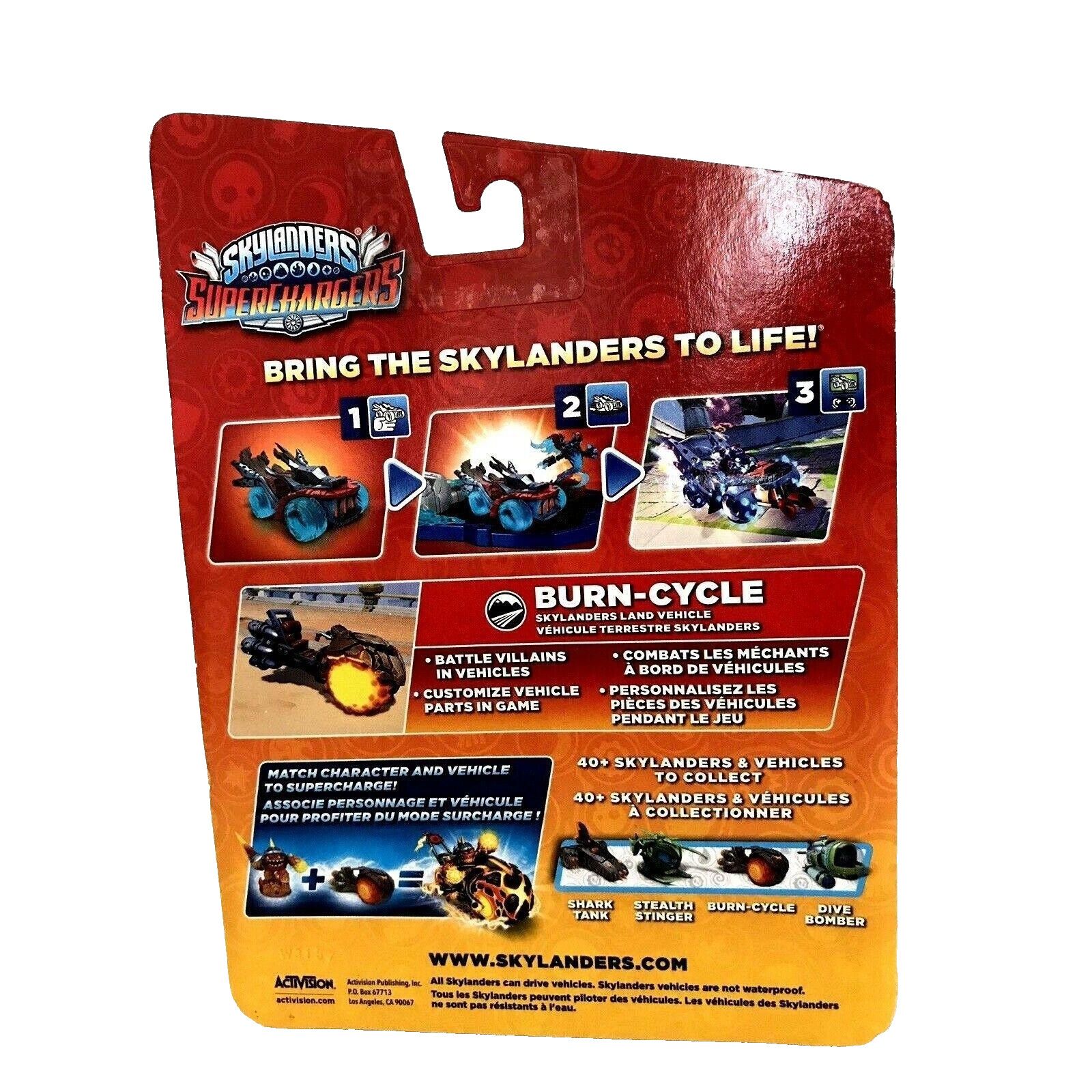 Other Lot 3 Toys Skylander Superchargers Burn Cycle Land Vehicle Size ONE SIZE - 4 Thumbnail