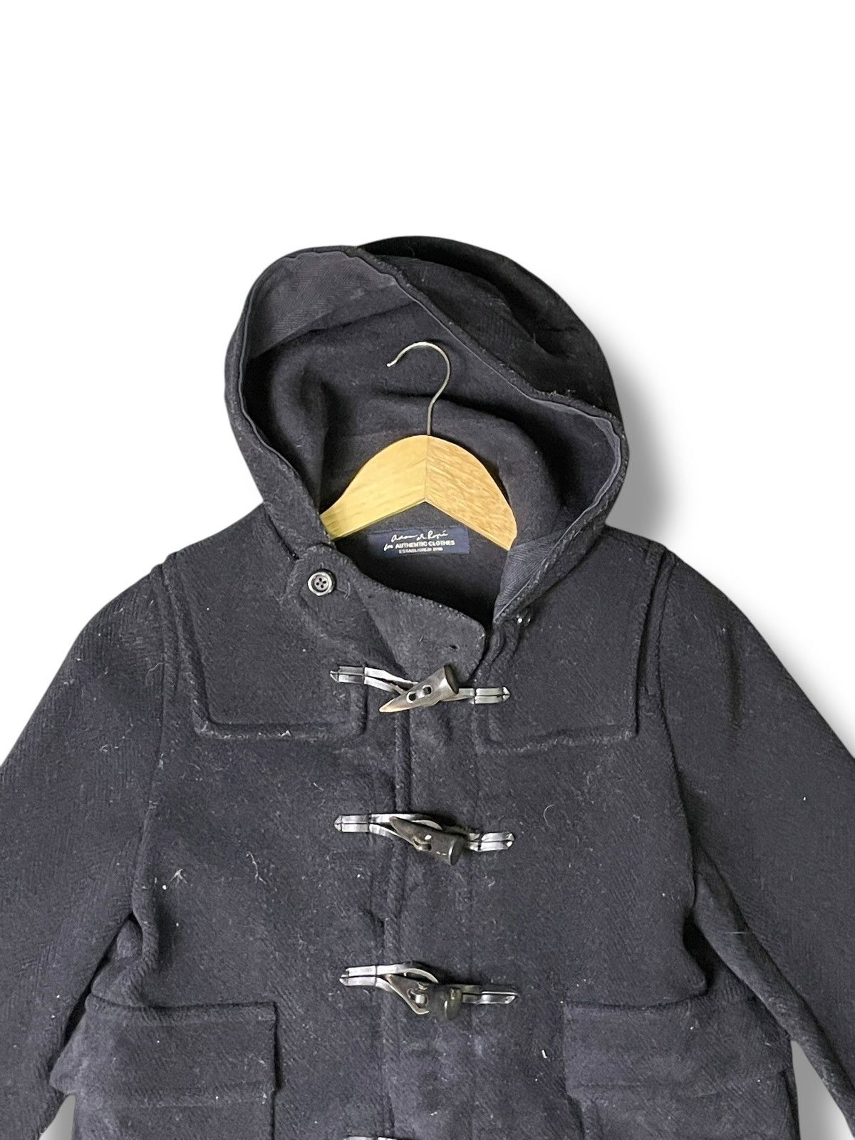 ADAM ET ROPE × Vintage Adam et Rope Wool Duffle Coat (51) Size US XXS / EU 40 - 2 Thumbnail