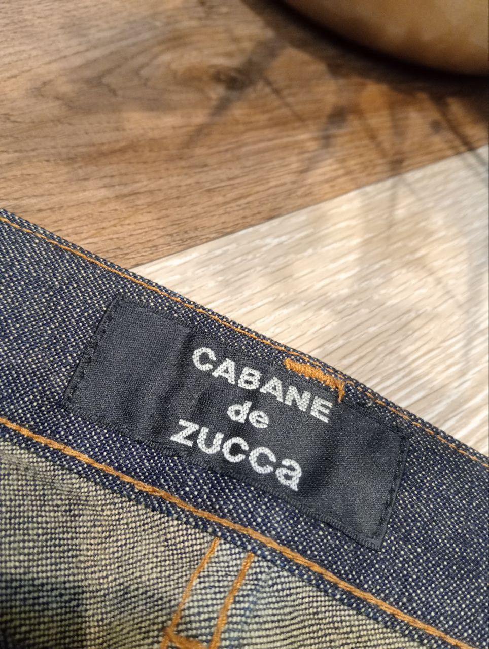 CABANE de ZUCCa CABANE DE ZUCCA ANKLE BUTTON JEANS DESIGNED BY ISSEY MIYAKE Size US 31 - 5 Thumbnail