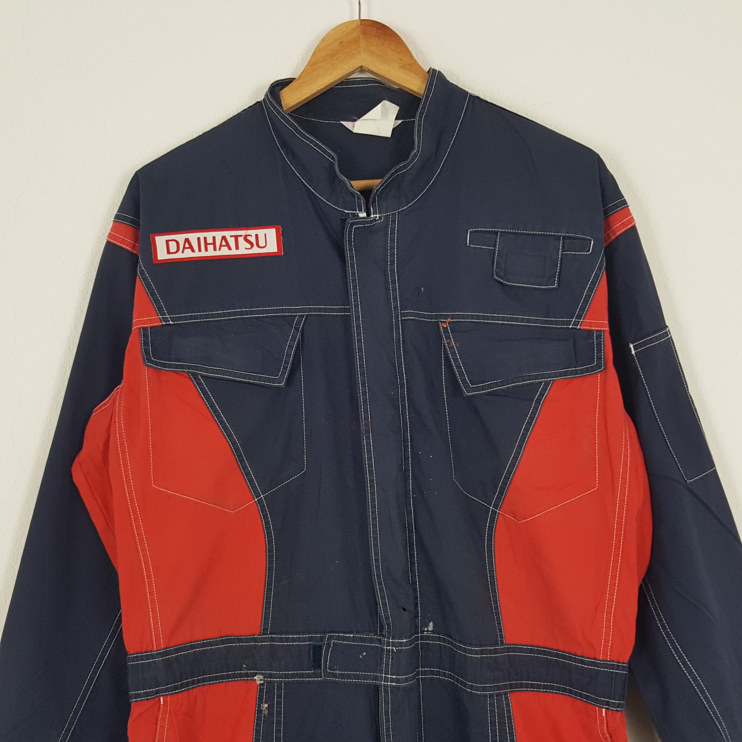 Vintage Vintage Daihatsu Japanese Racing Team Coverall Jacket Size US L / EU 52-54 / 3 - 5 Thumbnail