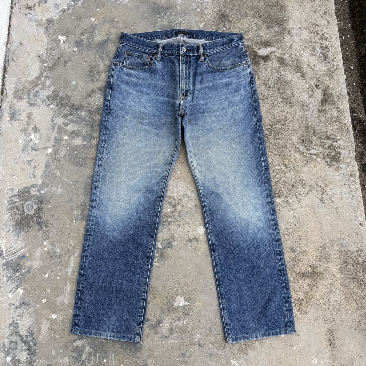 Japanese Brand VINTAGE JAPANESE DENIM FADED JEAN PANTS Size US 35 - 1 Thumbnail