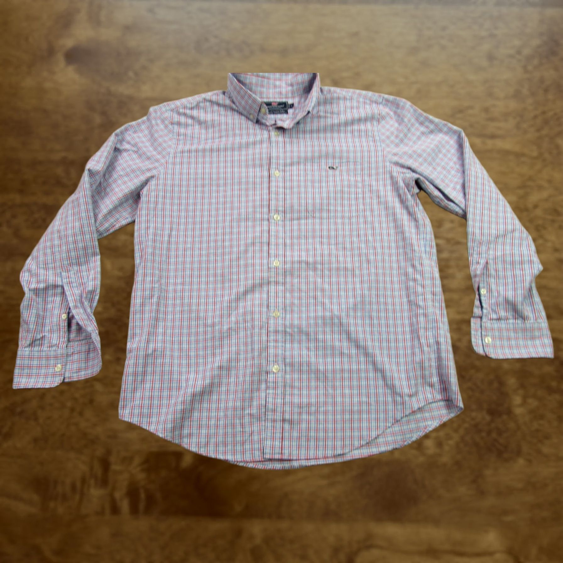 Vineyard Vines Vineyard Vines shirt Mens Large Button-Up Slim Fit Tucker Long Sleeve Checks Size US L / EU 52-54 / 3 - 1 Thumbnail