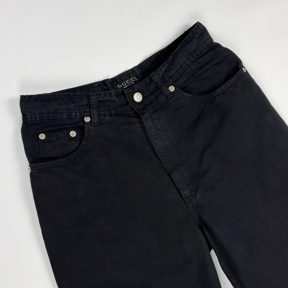 Gucci Gucci Vintage Mom Jeans logo GG Pants Size 32" / US 10 / IT 46 - 5 Thumbnail