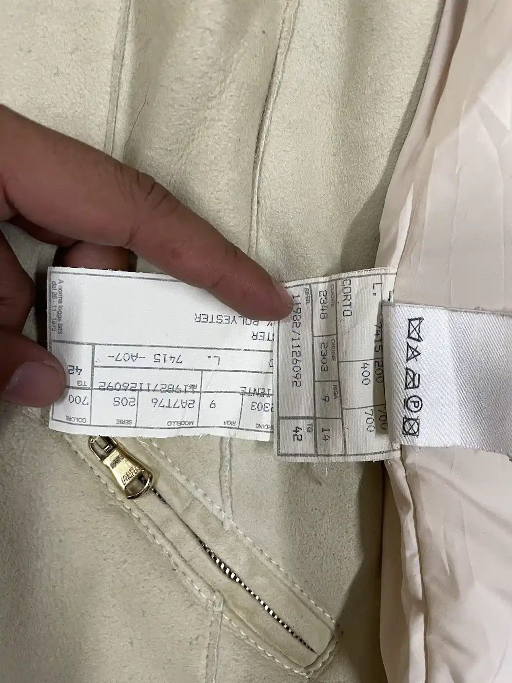 Raf Simons × Ruffo Research Ruffo Reseach inner Vest Leather Jacket Very Rare Size US S / EU 44-46 / 1 - 17 Thumbnail