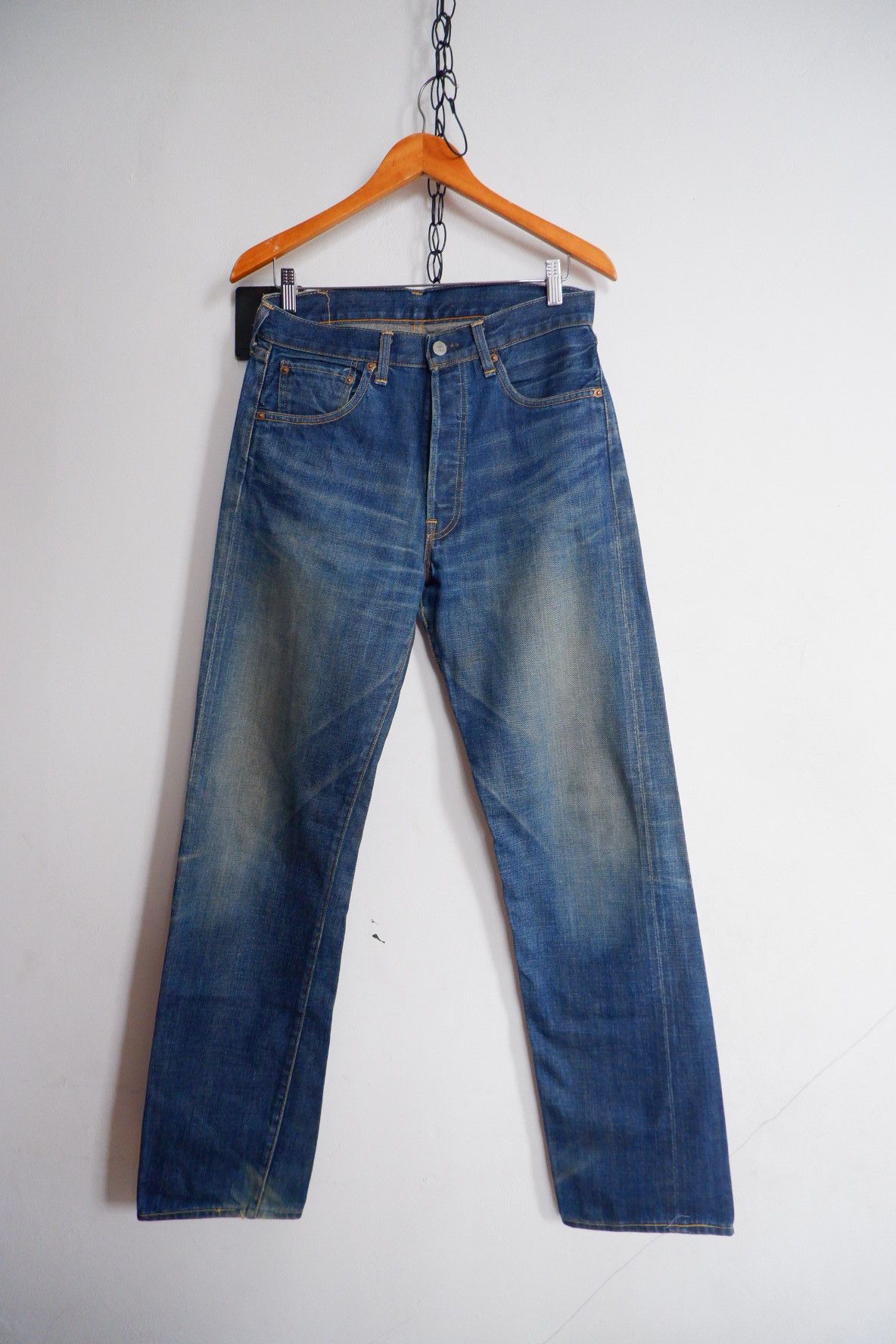 Levi's Vintage Levis Big E 501 Selvedge Jeans Size US 32 / EU 48 - 1 Thumbnail
