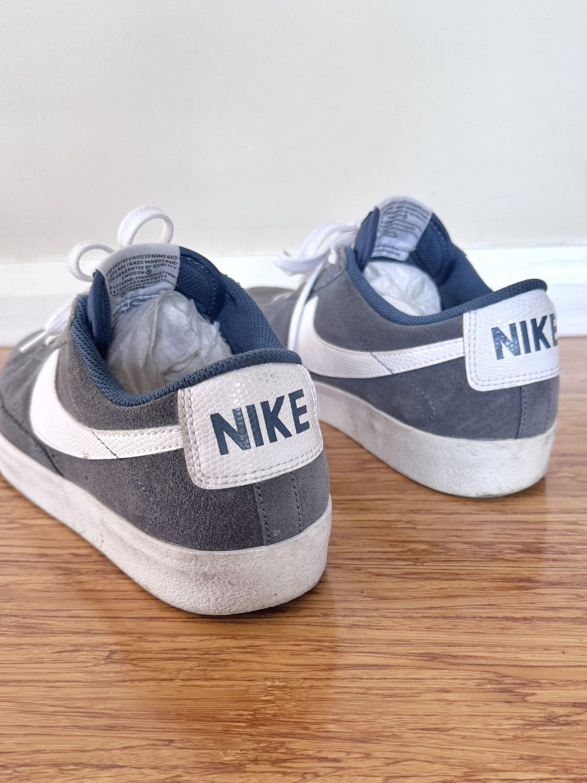 Nike Nike blazer low powder blue Size US 9 / EU 42 - 6 Thumbnail