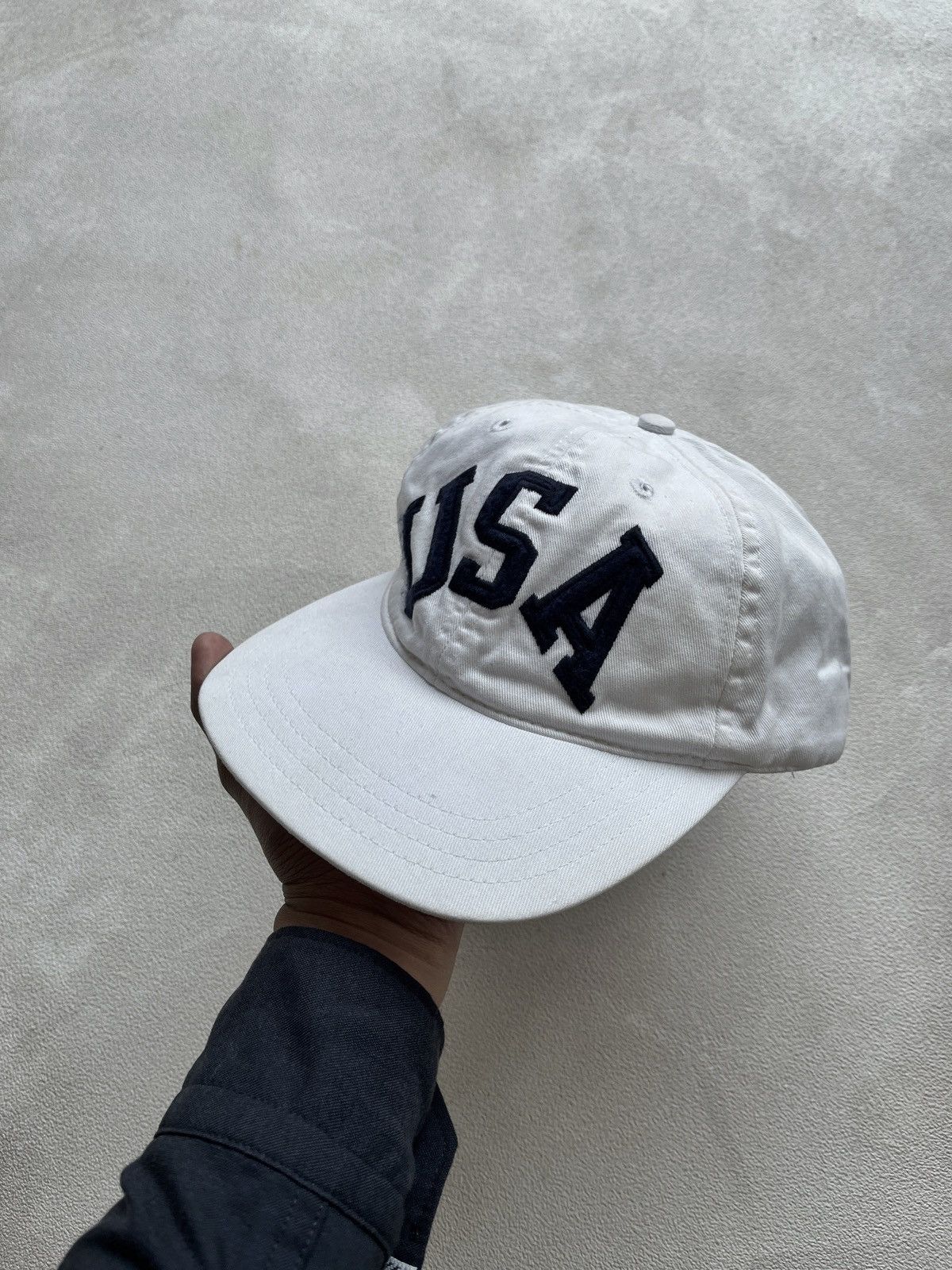 Polo Ralph Lauren Vintage Polo Ralph Lauren Snapback White Size 30 - 2 Thumbnail