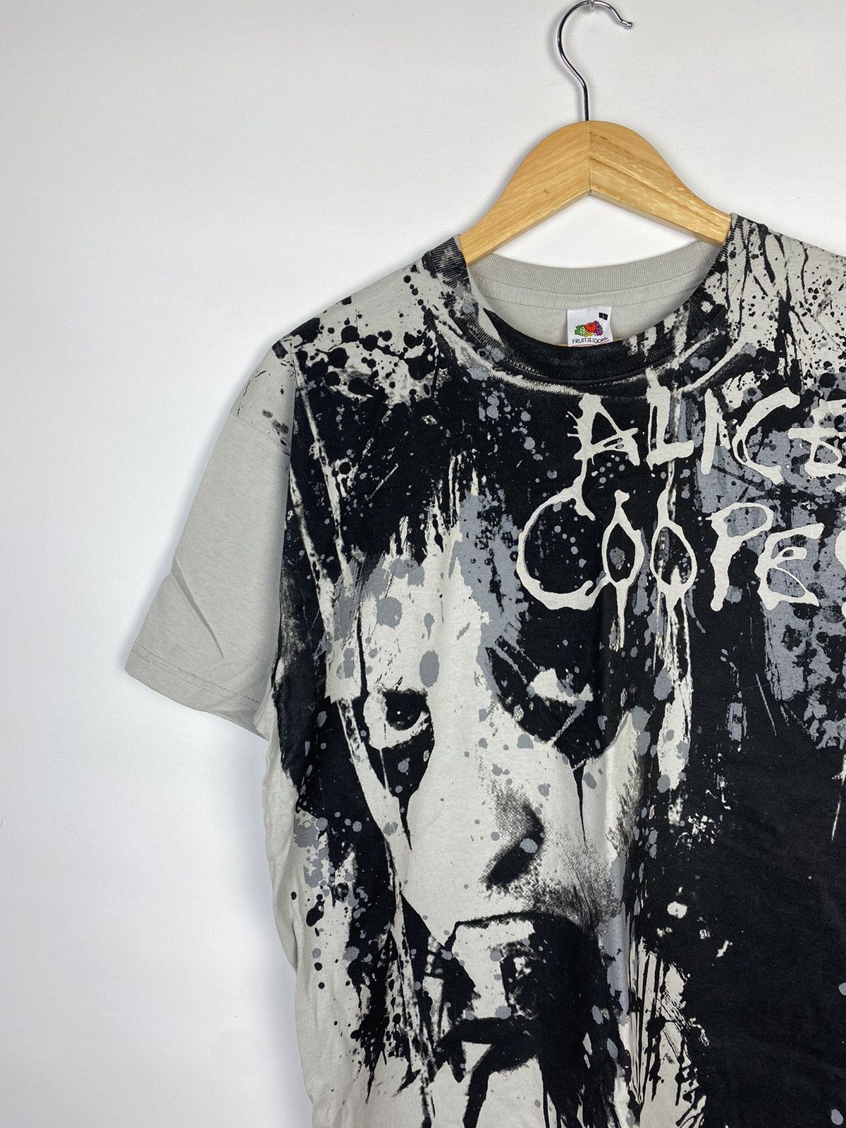 Band Tees × Vintage Vintage Alice Cooper all printed rock punk T shirt Size US L / EU 52-54 / 3 - 2 Thumbnail