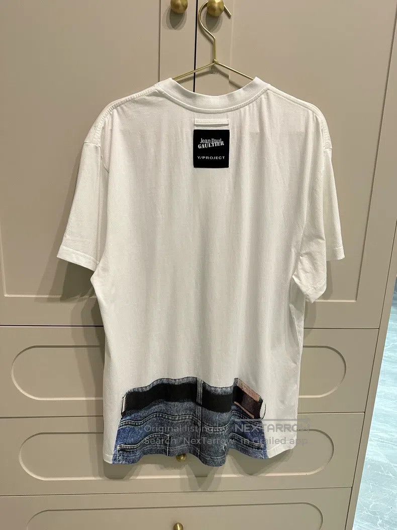 Y/Project Y/Project Size S Illusion printed round neck short sleeve T Size S / US 4 / IT 40 - 2 Thumbnail