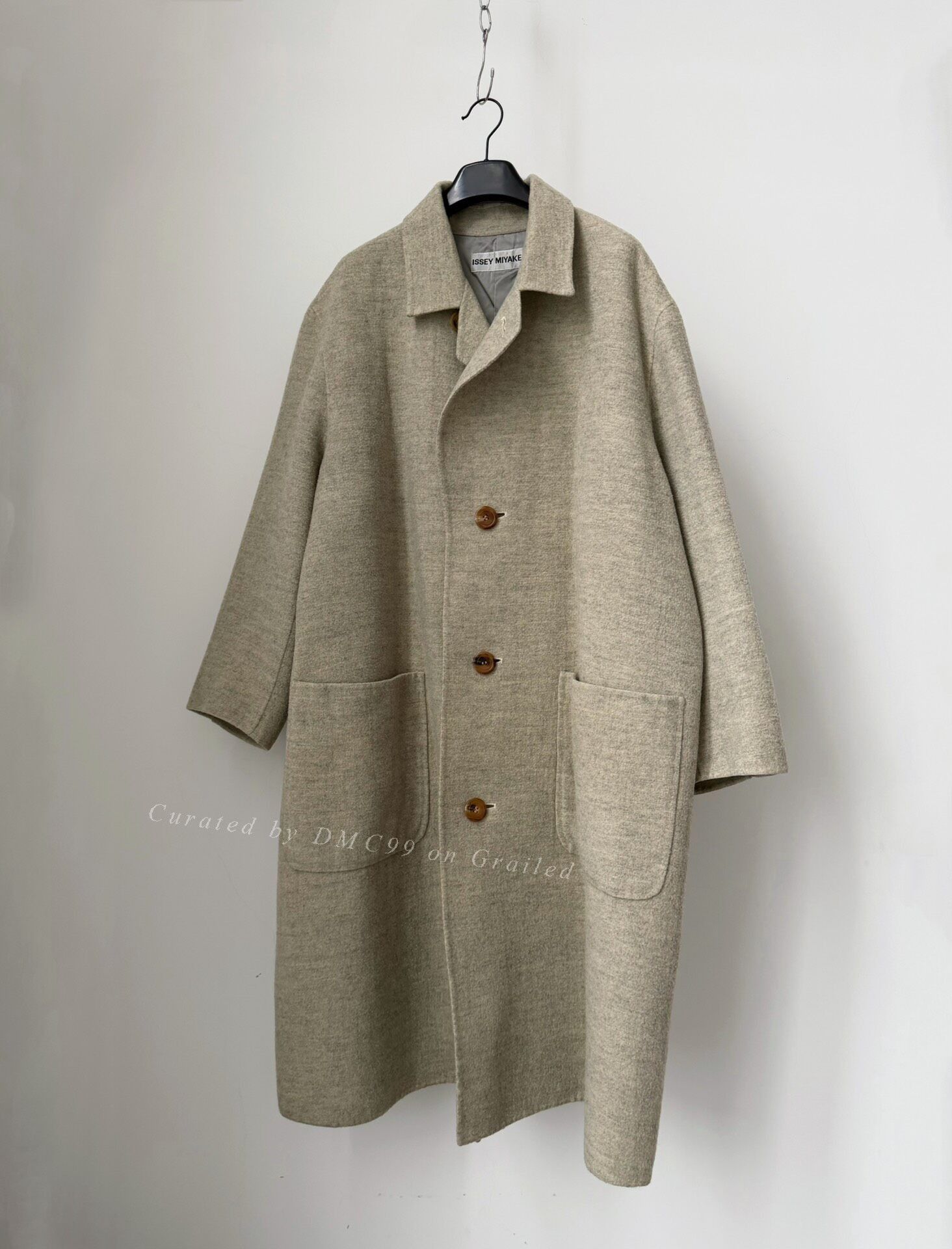Issey Miyake Issey Miyake Wool Coat Size US M / EU 48-50 / 2 - 1 Thumbnail