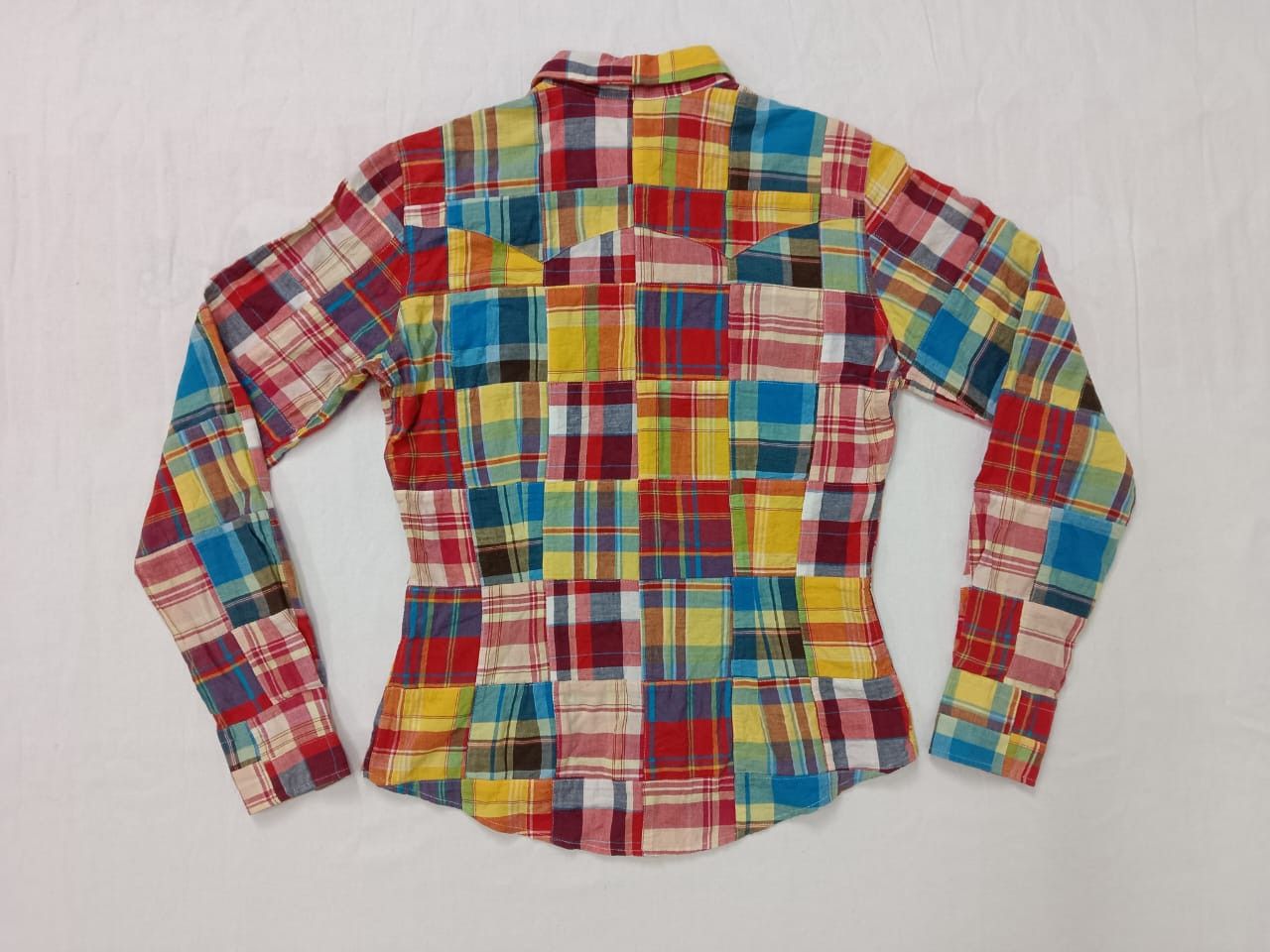 Ralph Lauren Ralph Lauren Patchwork Longsleeve Shirt Size ONE SIZE - 10 Thumbnail