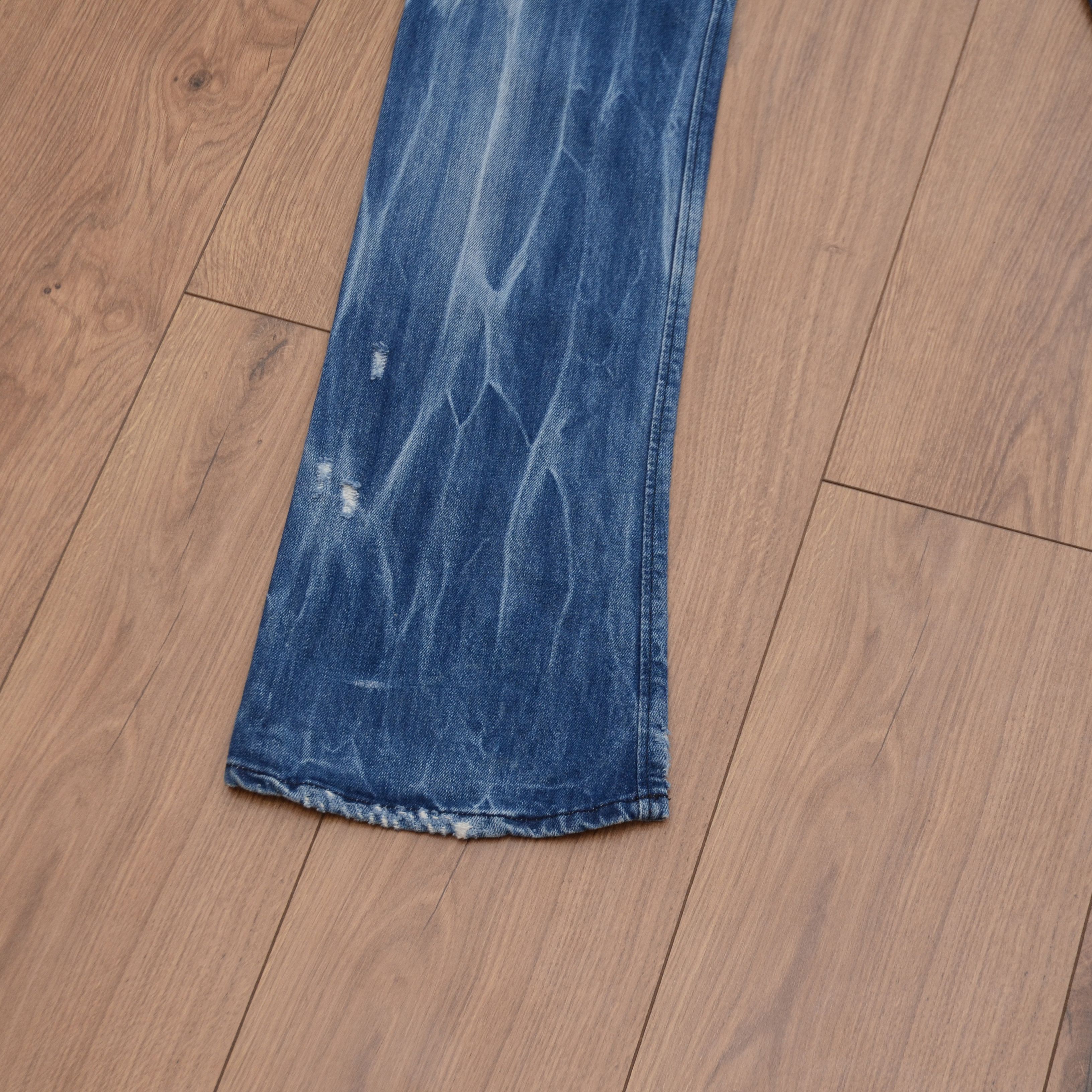 Diesel Diesel Reconstructed Reyhan Denim Pants Size 30 Size US 30 / EU 46 - 7 Thumbnail