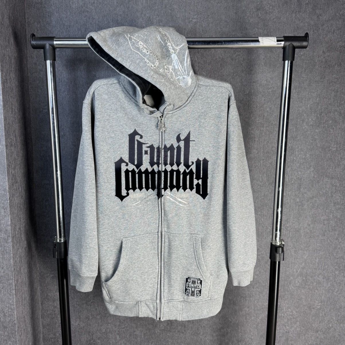 G-Unit VTG G-Unit Y2K zip Hoodie 50cent big logo hysteric Glamour Size US L / EU 52-54 / 3 - 1 Thumbnail