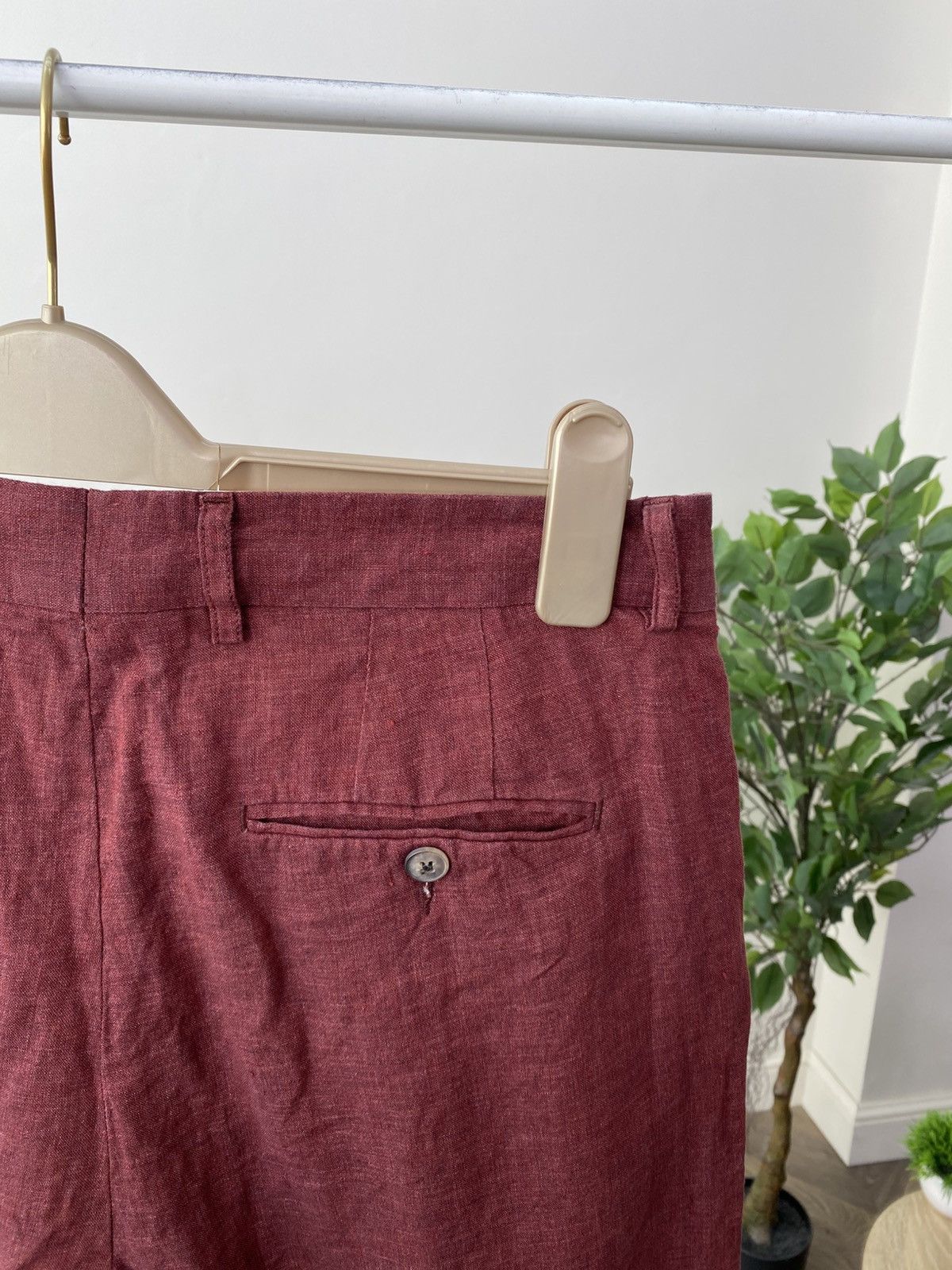 Frescobol Carioca Vintage FRESCOBOL CARIOCA Linen Blend Trousers Size US 32 / EU 48 - 10 Thumbnail