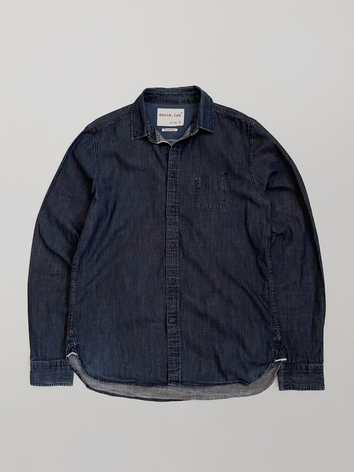 Japanese Brand Denim.Lab Japanes seldwidge denim shirt Size US L / EU 52-54 / 3 - 1 Thumbnail