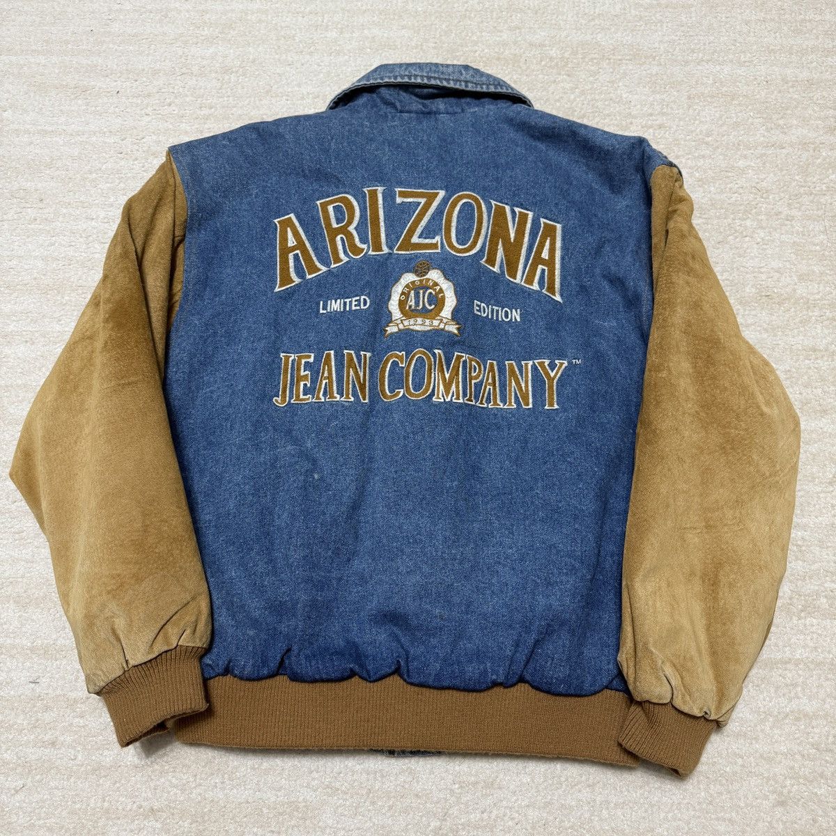 Vintage 90s Men's sold Arizona Denim Jacket