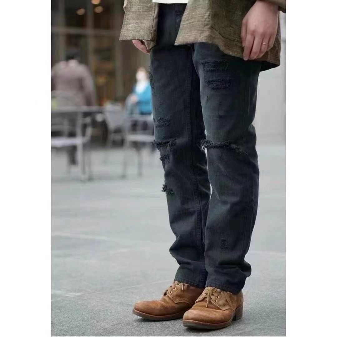 Visvim VISVIM 21SS SOCIAL SCULPTURE 12 BLK. jeans Nextarrow-2501 Size US 34 / EU 50 - 7 Thumbnail