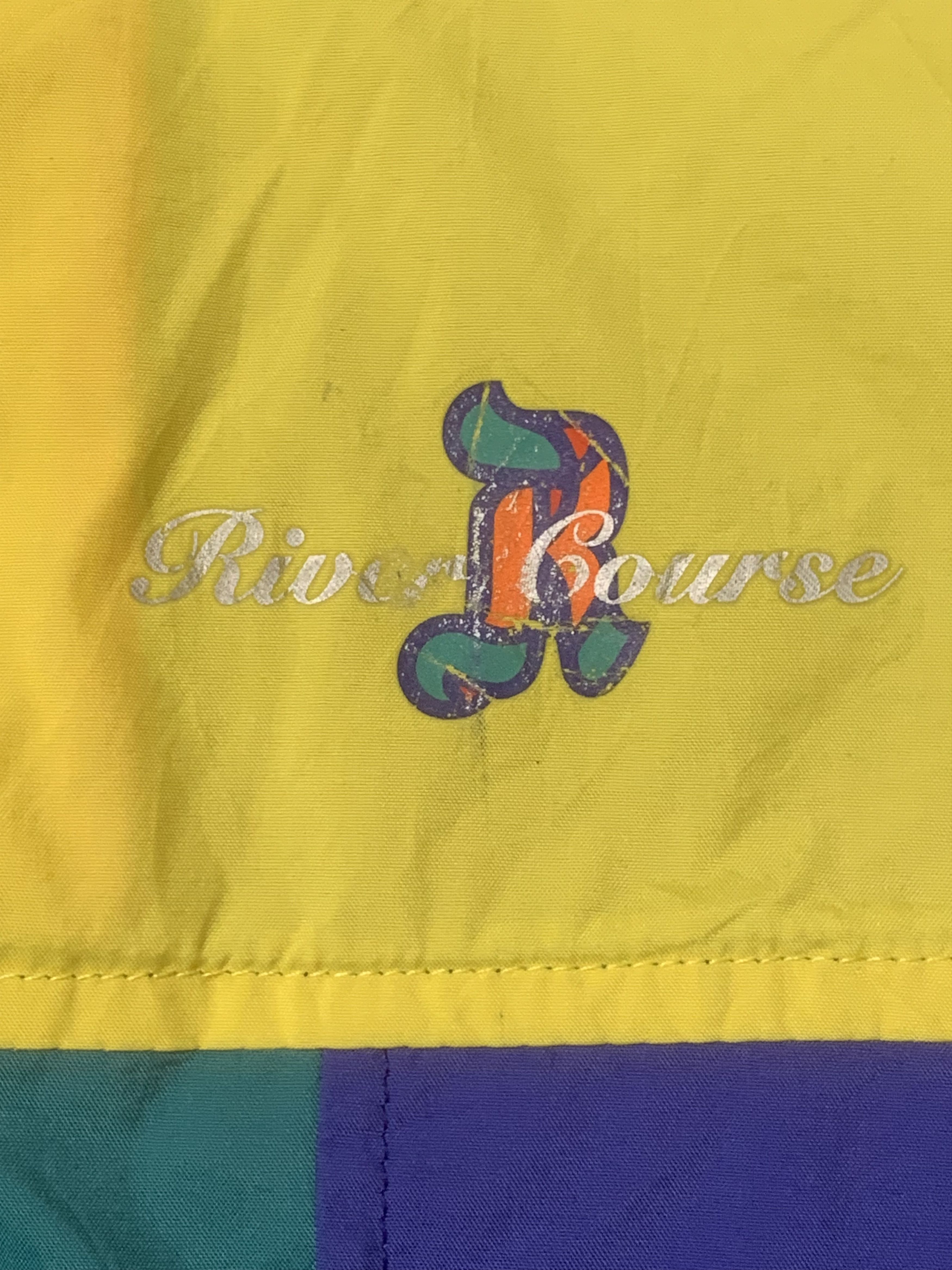 Japanese Brand × Vintage Rare Design Vintage River Course Japan windbreaker Size US L / EU 52-54 / 3 - 8 Thumbnail