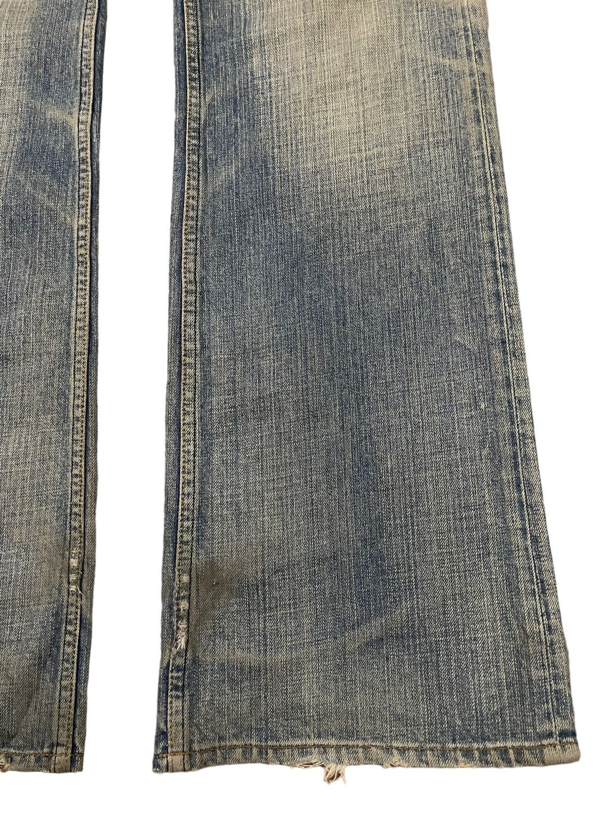 14th Addiction Vintage Japanese Brand Blue Faded Wash Style Bootcut Jeans Size US 34 / EU 50 - 6 Thumbnail