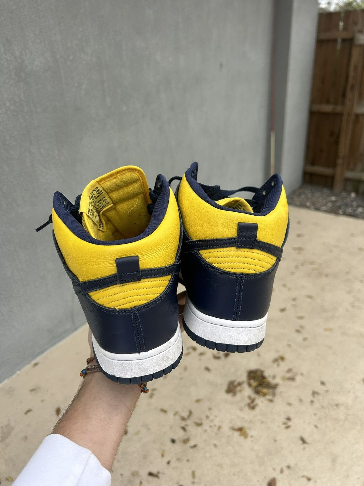 Nike × Other Nike dunk high Michigans Size US 9.5 / EU 42-43 - 7 Thumbnail