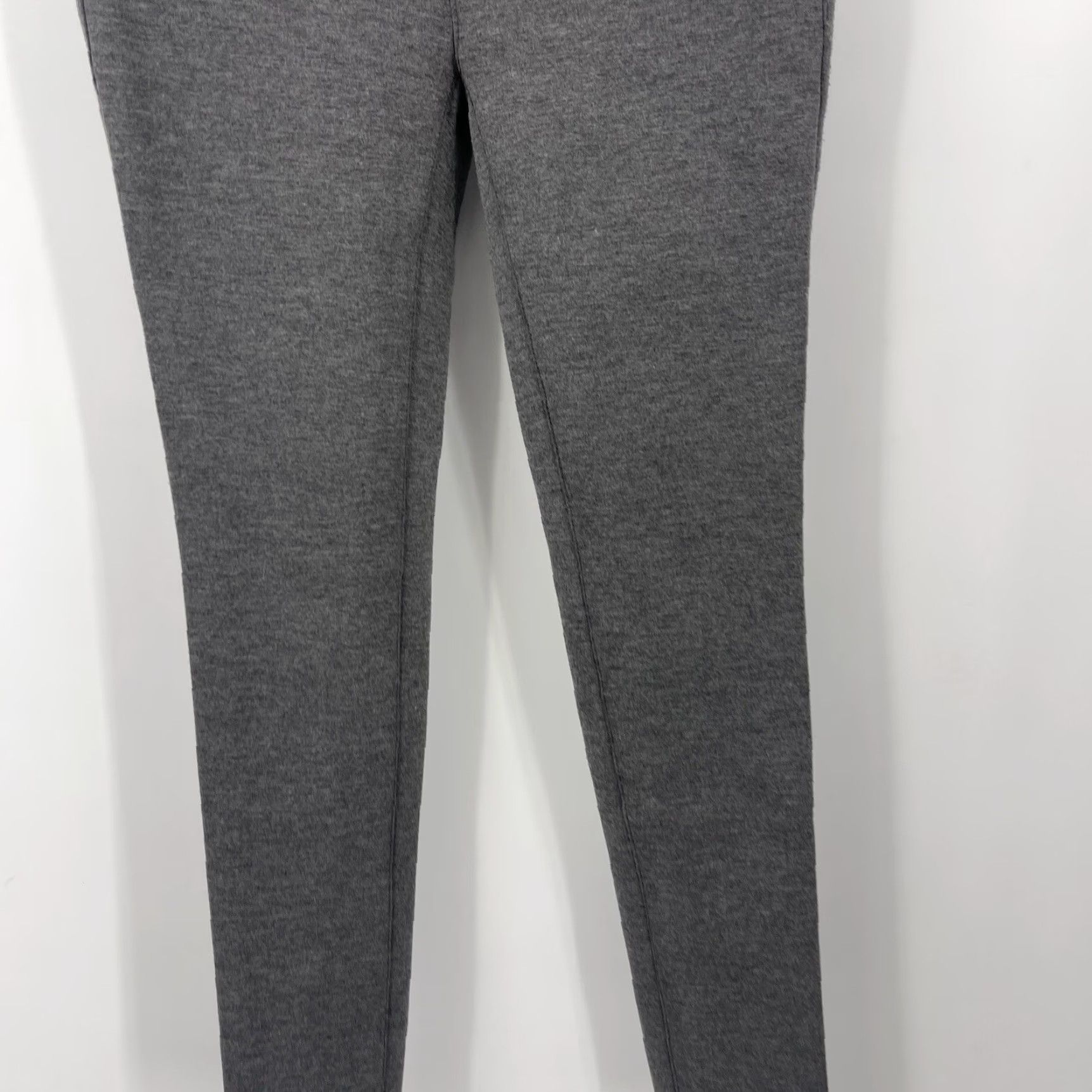 Vintage Pilcro Skinny Stretch Pants Womens 26 Slim Cotton Blend Gray Flat Front Knit Skinny - Pilcro - Pants - Women - 26 - Gray - Stretch - 1990s? Size 26" / US 2 / IT 38 - 3 Thumbnail