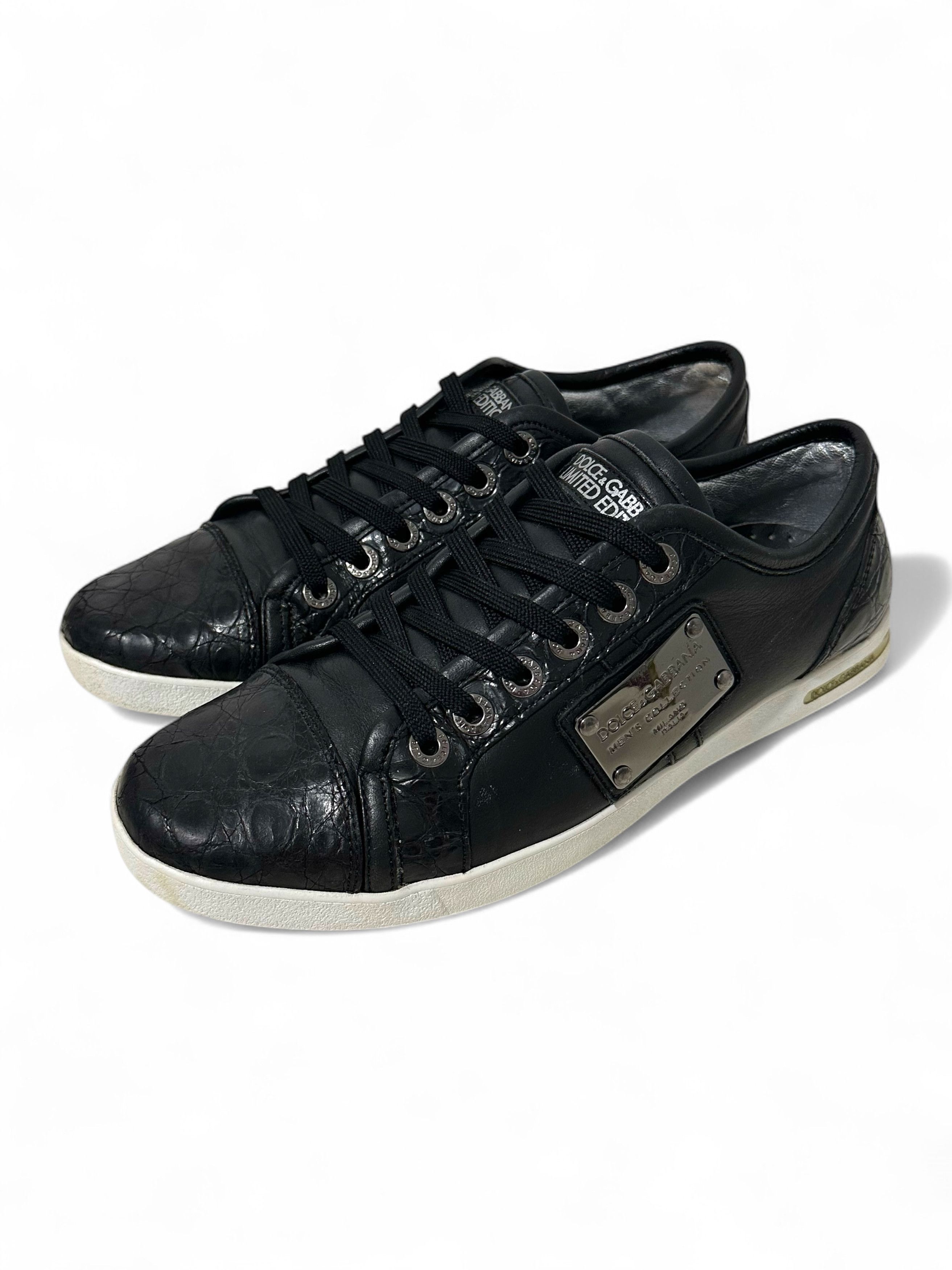 Dolce & Gabbana Dolce & Gabbana Low Top Sneakers US7/40 Size US 7 / EU 40 - 1 Thumbnail